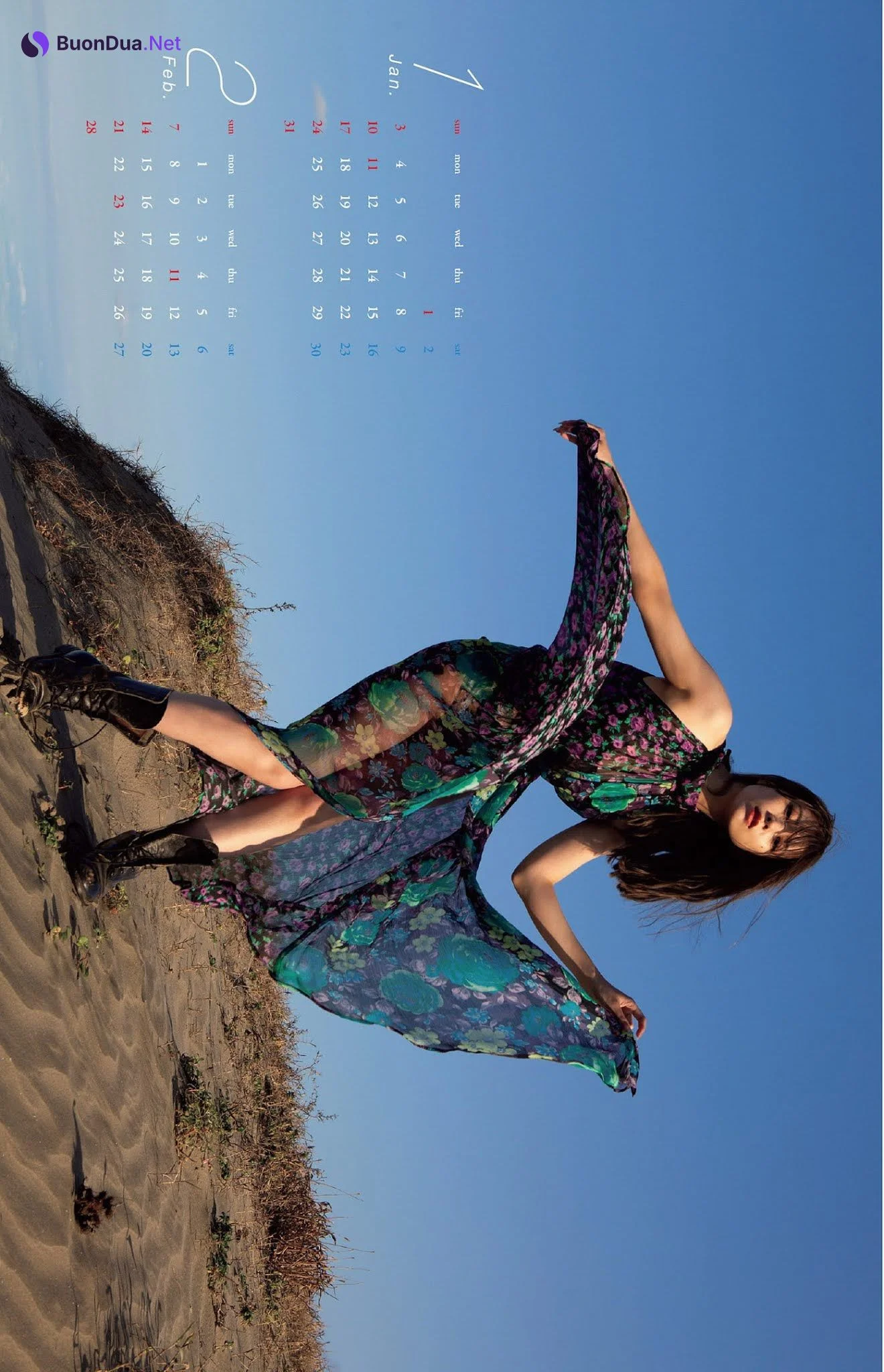 馬場ふみか2021年カレンダー, Weekly Playboy 2021 No.01-02 (週刊プレイボーイ 2021年1-2号) - Photo 5