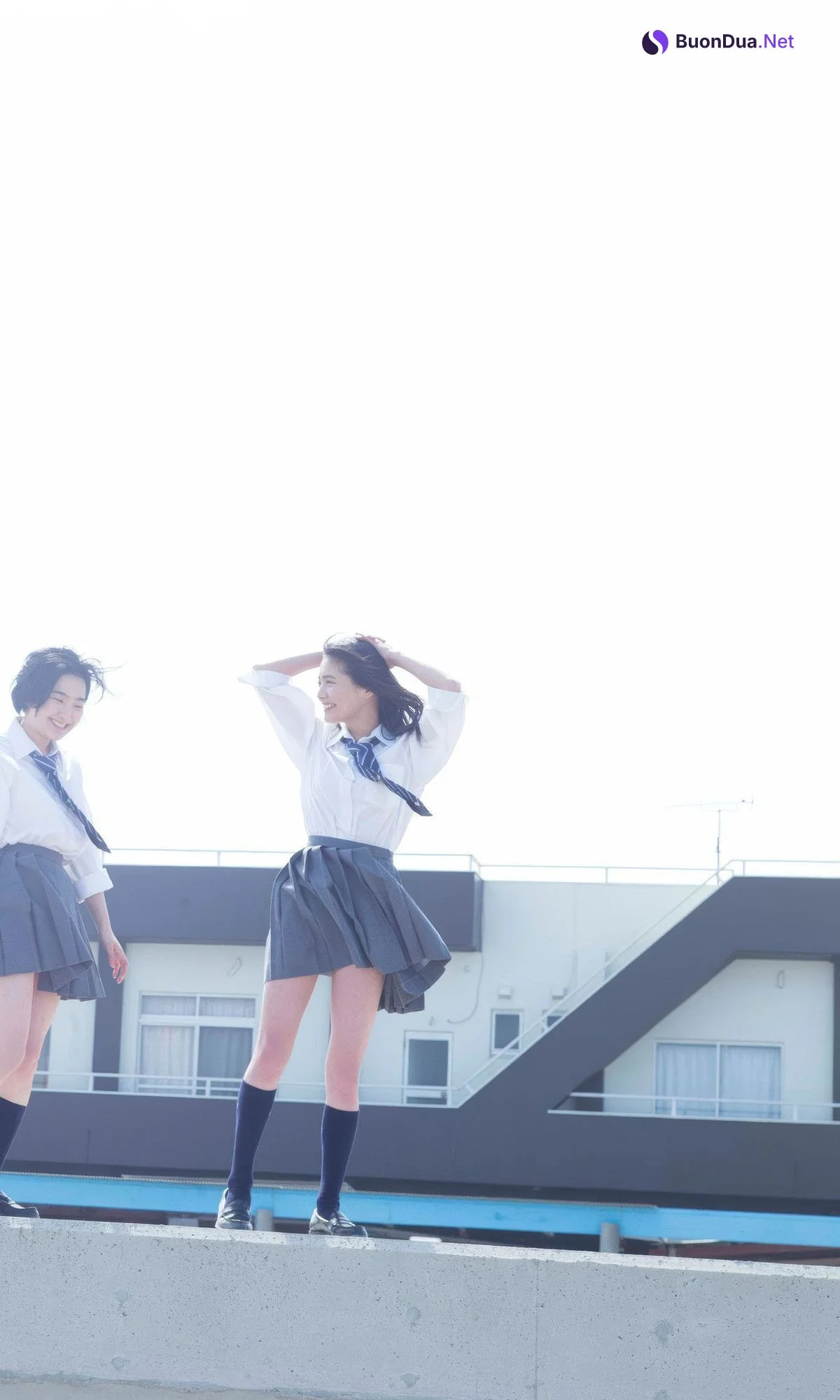 松永有紗・早乙女ゆう・浅川梨奈, デジタル週プレ写真集 「2代目週プレ3姉妹 青春の1ページ」 Set.01 - 写真 10