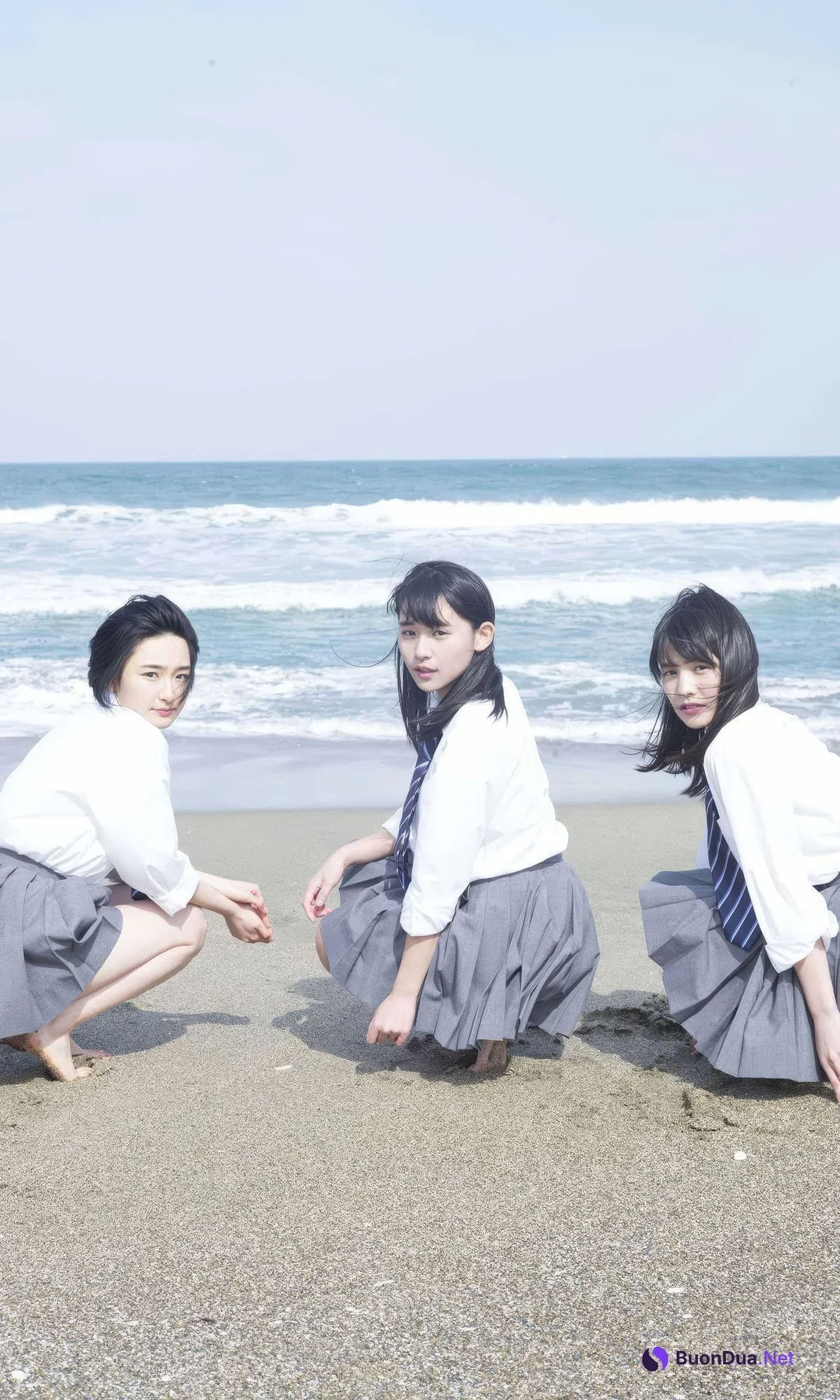 松永有紗・早乙女ゆう・浅川梨奈, デジタル週プレ写真集 「2代目週プレ3姉妹 青春の1ページ」 Set.02 - 写真 15