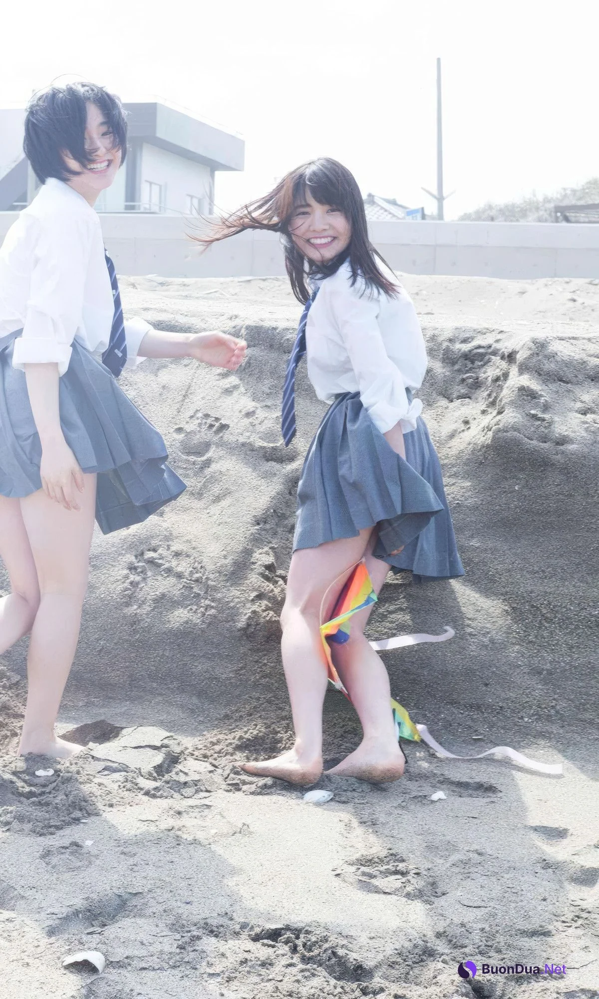 松永有紗・早乙女ゆう・浅川梨奈, デジタル週プレ写真集 「2代目週プレ3姉妹 青春の1ページ」 Set.02 - 写真 8