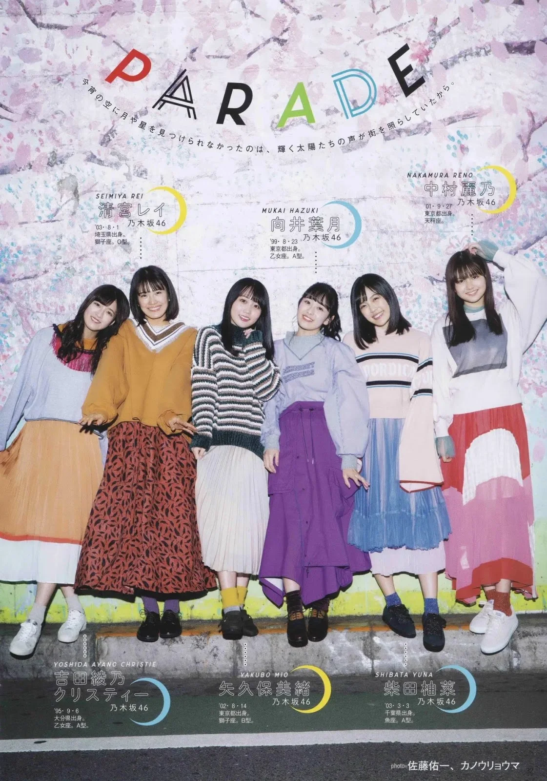 乃木坂46 PARADE, B.L.T. 2020.02 (ビー・エル・ティー 2020年2月号)