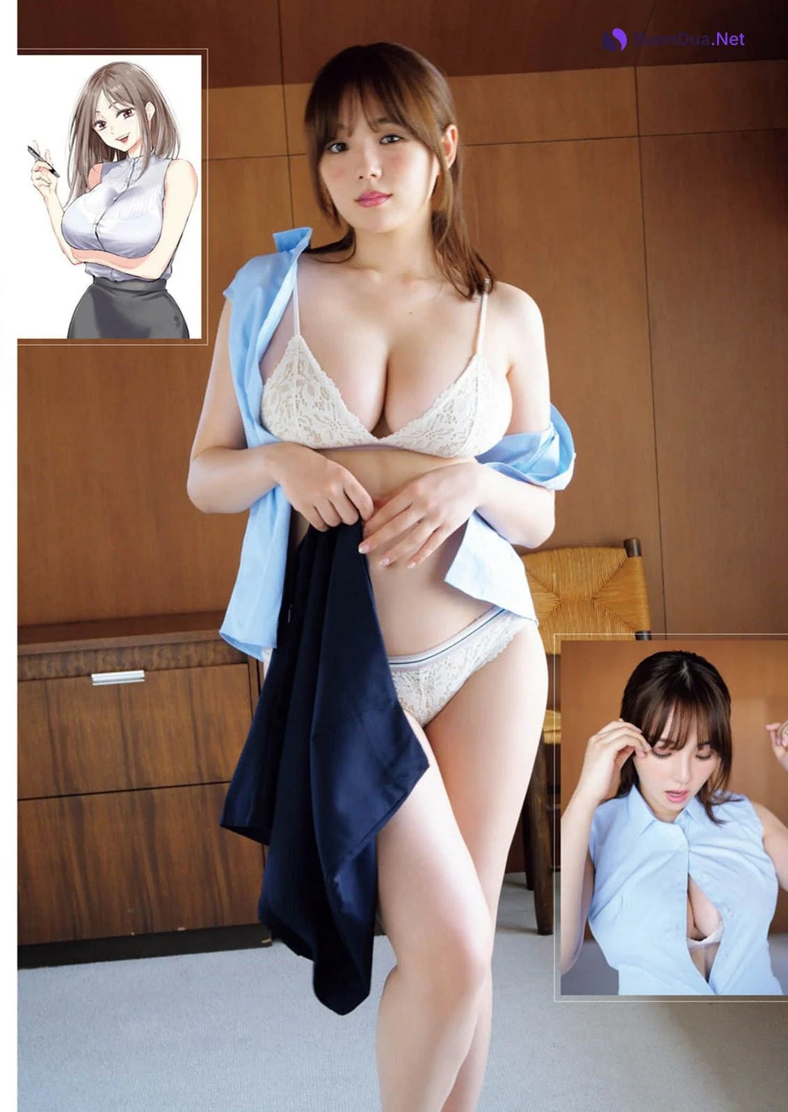 Ai Shinozaki 篠崎愛, Manga Action 2024.10.01 (漫画アクション 2024年10月01日号) - Photo 5