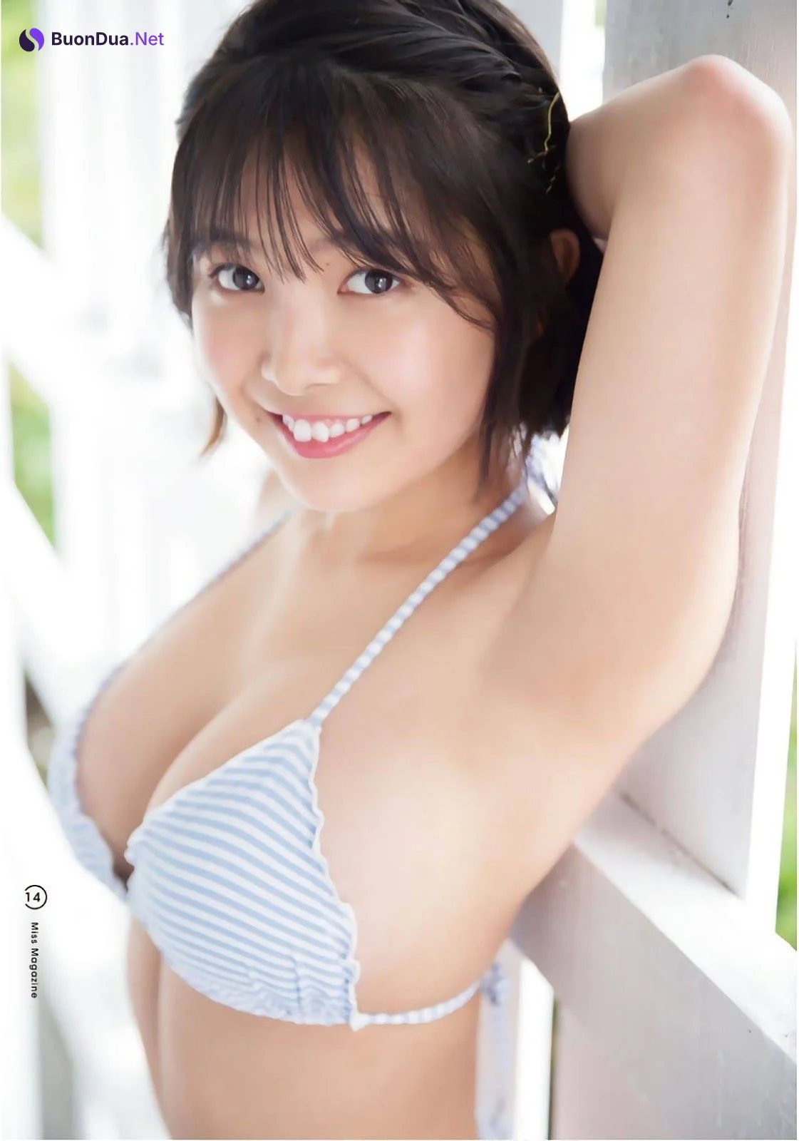 Aika Sawaguchi 沢口愛華, Rio Teramoto 寺本莉緒, Shonen Magazine 2019 No.20 (少年マガジン 2019年20号) - Photo 3