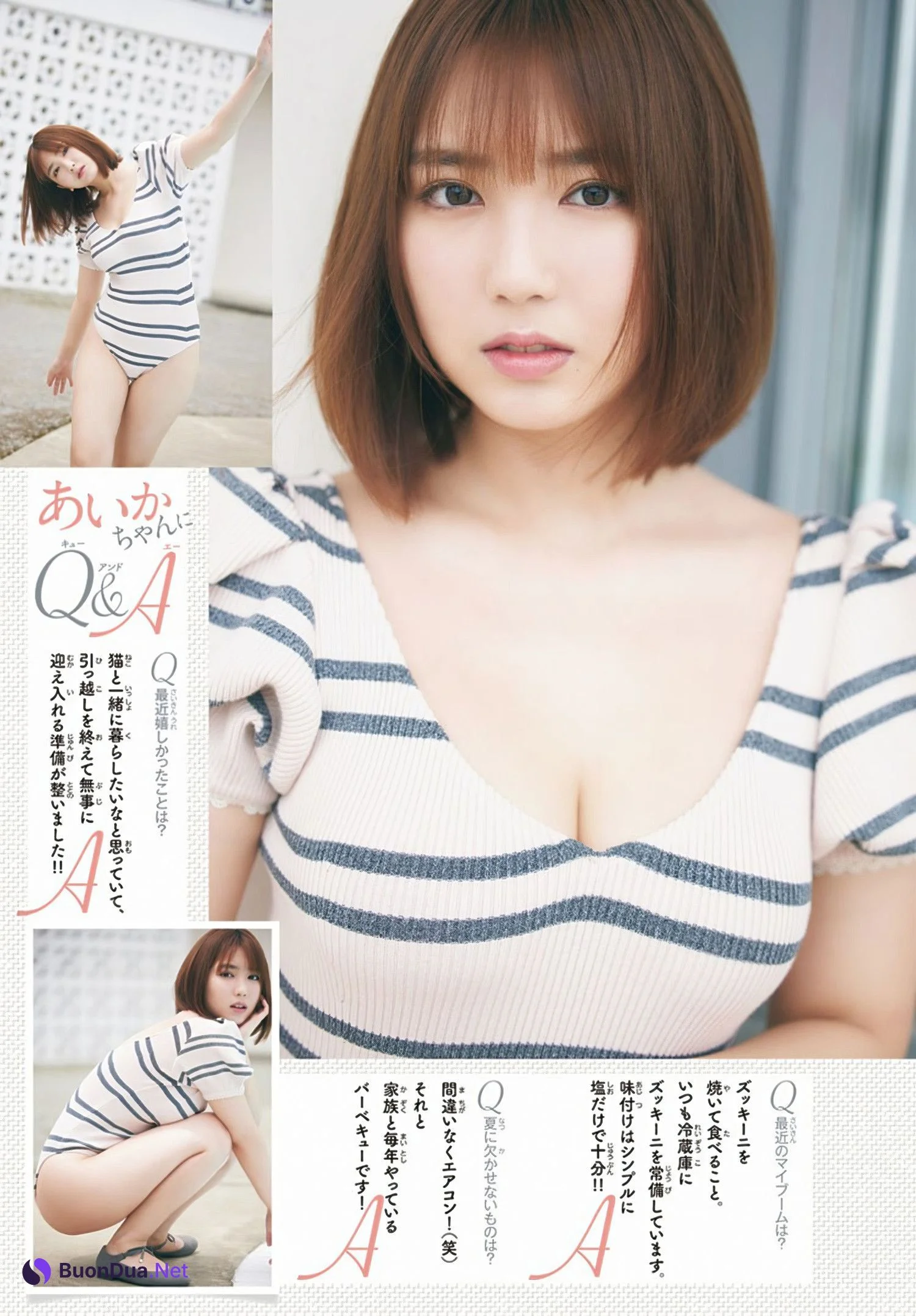 Aika Sawaguchi 沢口愛華, Shonen Champion 2024 No.35 (少年チャンピオン 2024年35号) - Photo 4