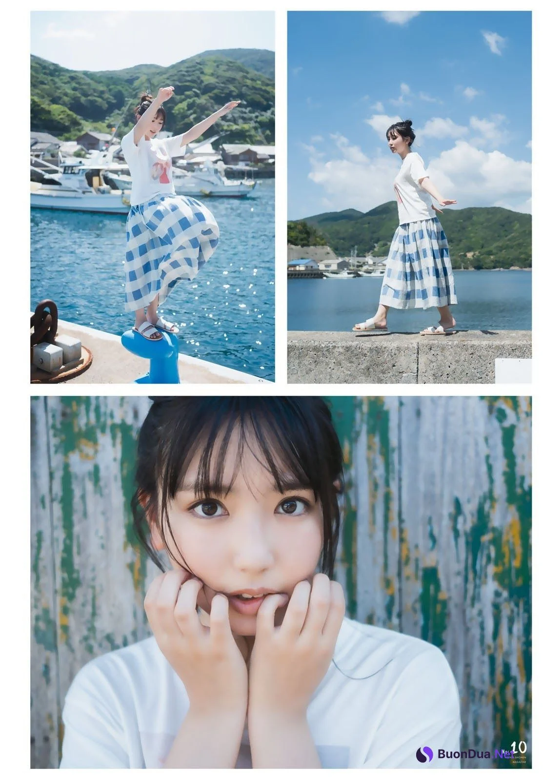 Aika Sawaguchi 沢口愛華, Shonen Magazine 2021 No.43 (週刊少年マガジン 2021年43号) - Photo 12