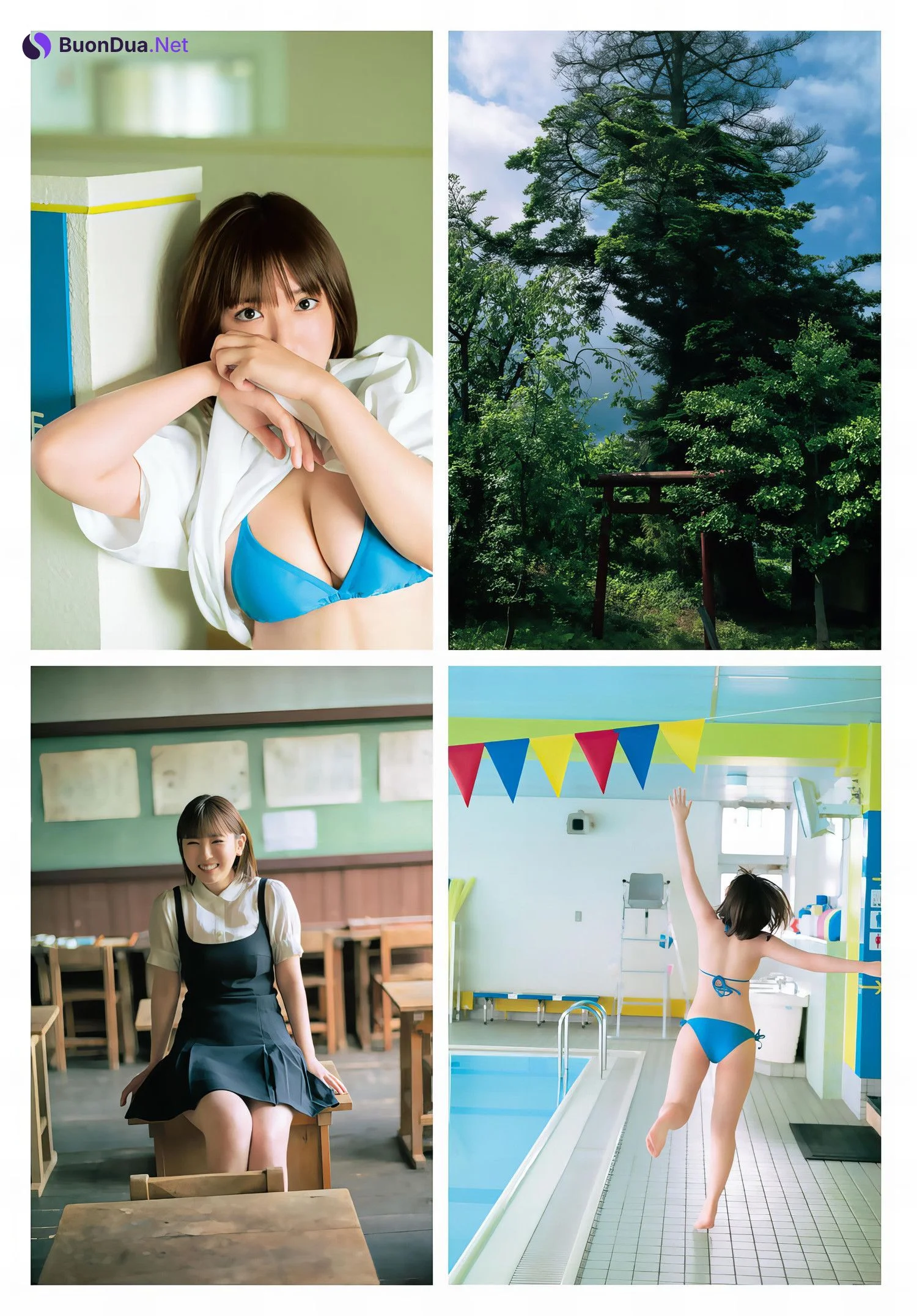 Aika Sawaguchi 沢口愛華, Shonen Magazine 2024 No.31 (週刊少年マガジン 2024年31号) - Photo 6