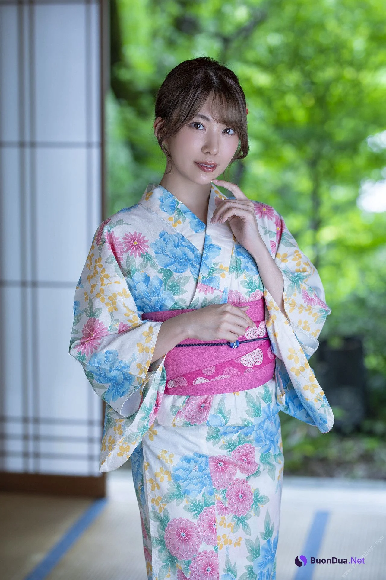 Aika Yamagishi 山岸逢花, 週刊大衆デジタル写真集 NUDE：23 ヘアヌード写真集 「百花」 Set.04 - Photo 6