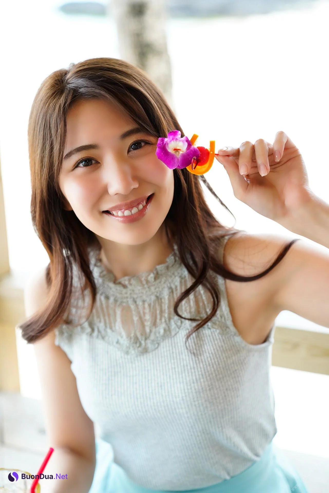Aika Yamagishi 山岸逢花, 花と逢 ｰ熱情ｰ アサ芸SEXY女優写真集 Set.01 - Photo 3