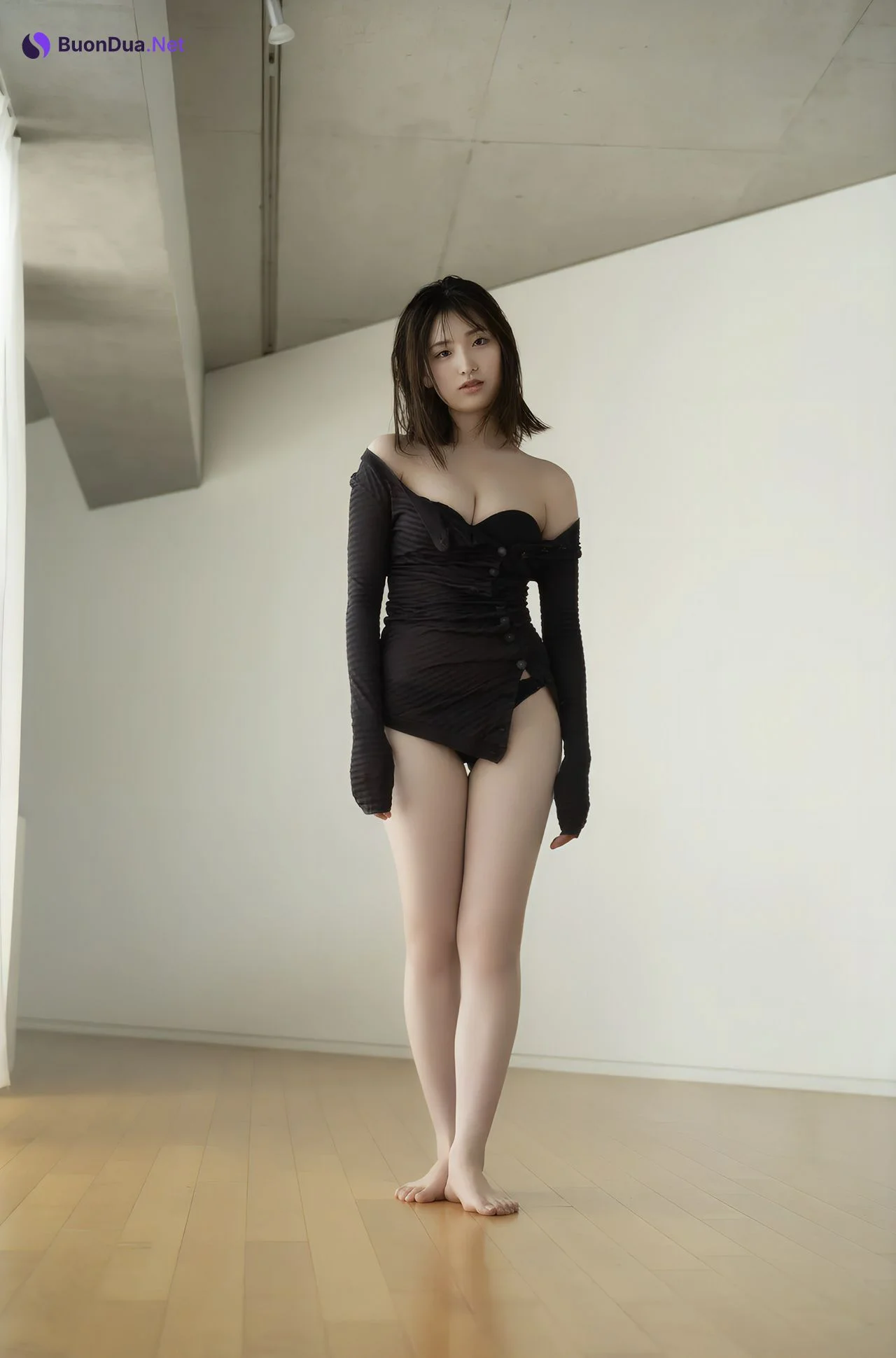 Airi Saito 斎藤愛莉, FRIDAYデジタル写真集 『見つめて、触れて Vol.1』 Set.02 - รูปภาพ 19