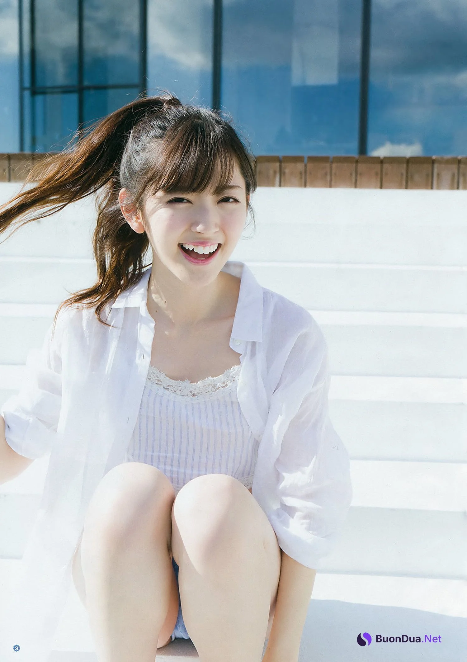Airi Suzuki 鈴木愛理, Young Gangan 2017 No.07 (ヤングガンガン 2017年7号) - Photo 3
