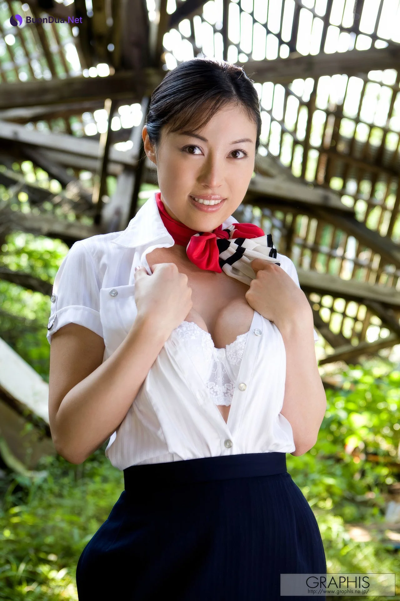 Akane Nagase 長瀬茜, Graphis Calendar 2009.10 - Photo 12