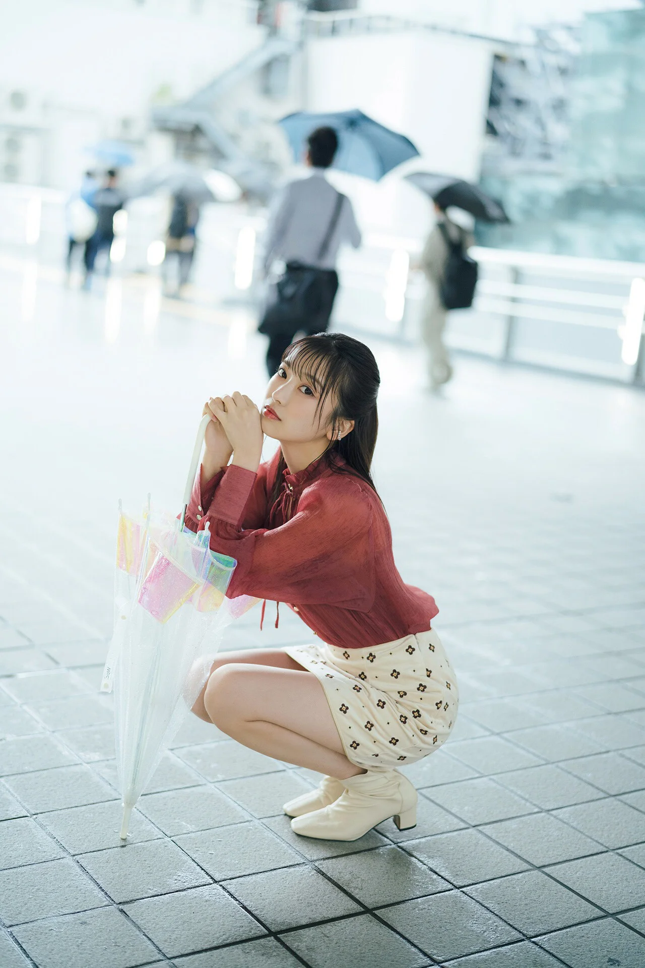 Akane Yoshizawa 吉沢朱音, FLASHデジタル写真集 「TRIANGLE LOVE－朱音の場合」 Set.02