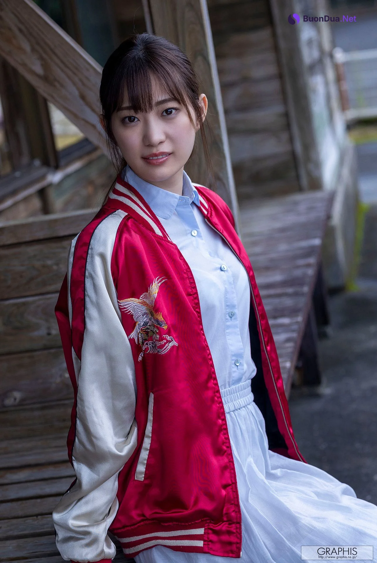 Akari Mitani 美谷朱里, Graphis Gals 「Vermilion」 Vol.01 - Photo 6