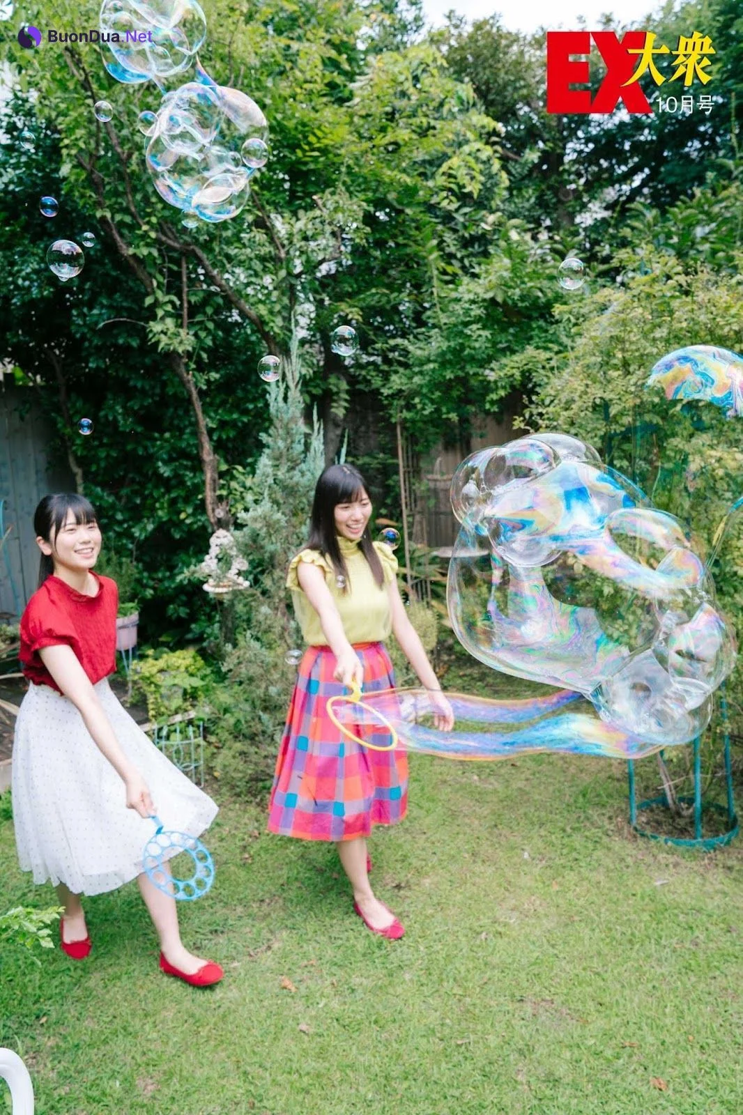 Akari Nibu 丹生明里, Hina Kawata 河田陽菜, Ex-Taishu 2019.10 (EX大衆 2019年10月号) - Photo 10