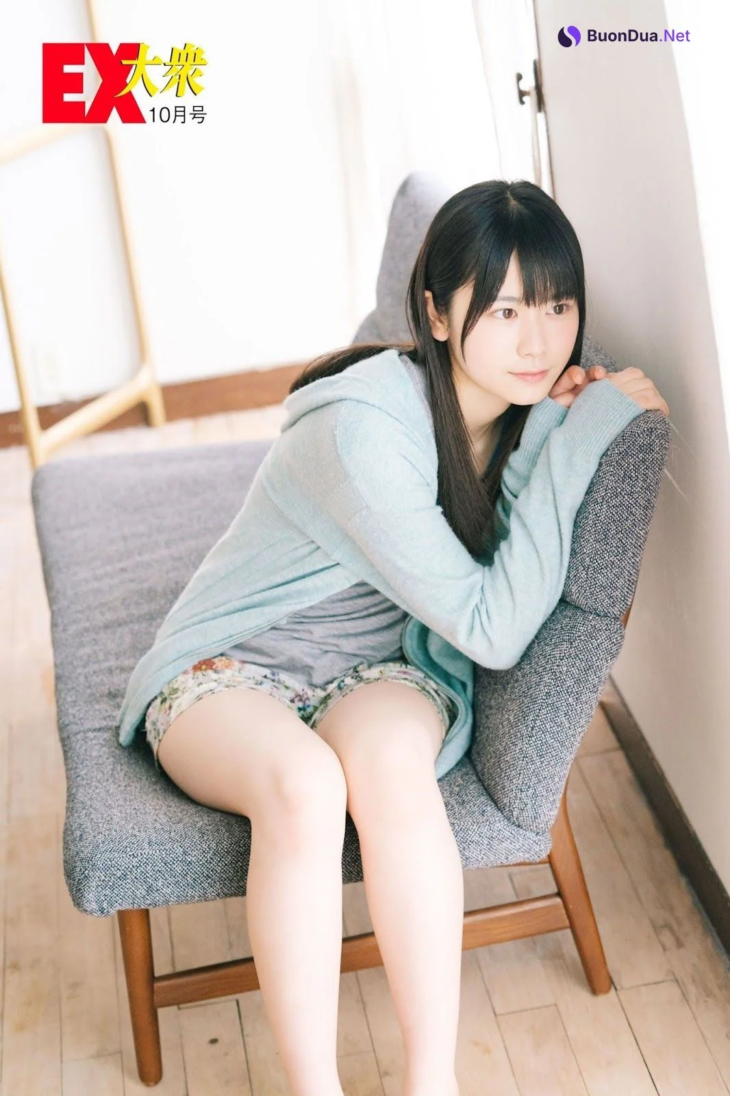 Akari Nibu 丹生明里, Hina Kawata 河田陽菜, Ex-Taishu 2019.10 (EX大衆 2019年10月号) - Photo 19