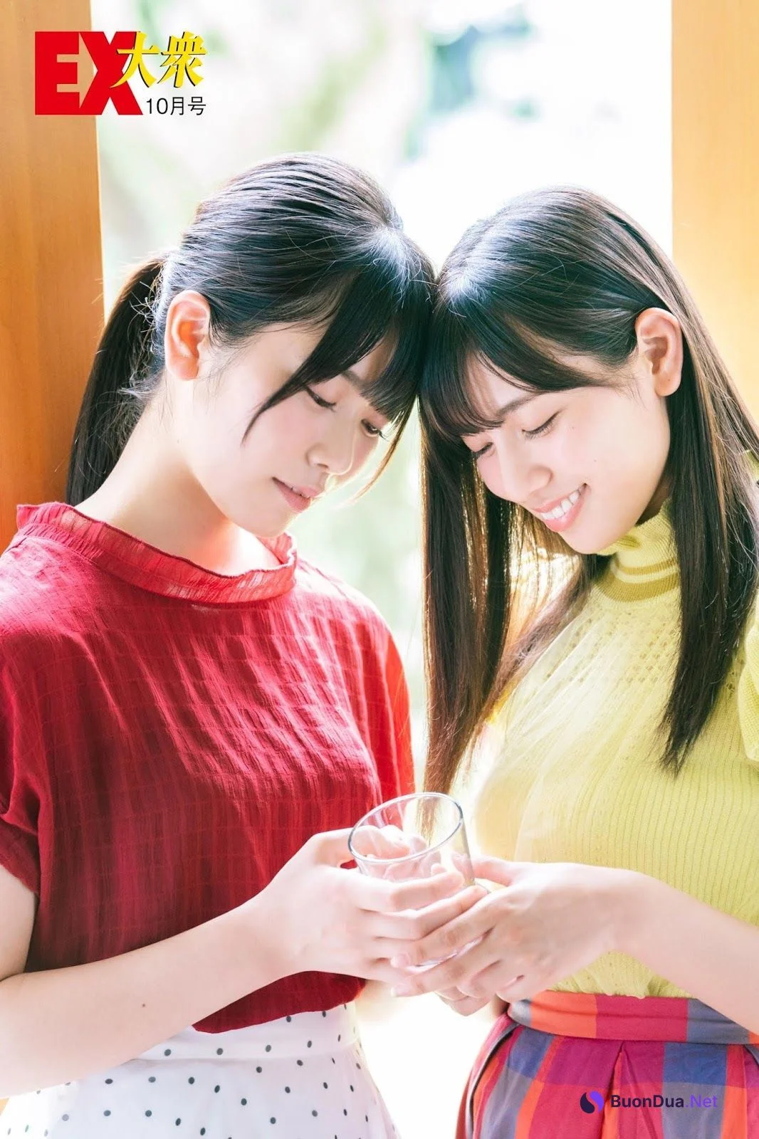 Akari Nibu 丹生明里, Hina Kawata 河田陽菜, Ex-Taishu 2019.10 (EX大衆 2019年10月号) - Photo 9
