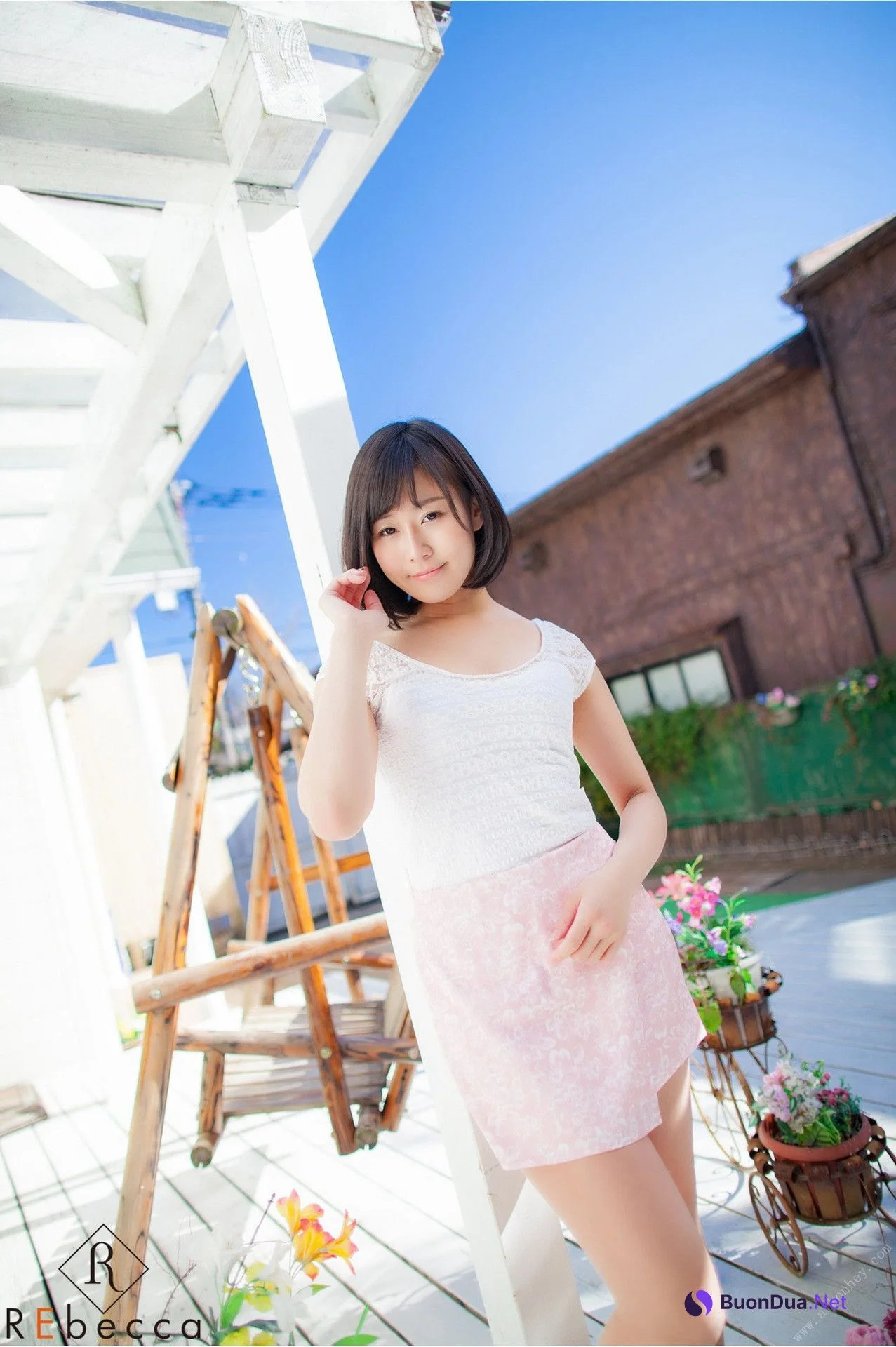 Akari Tomoka 明里ともか, Rebecca 写真集 熟れっ妓の揺れる美巨尻 Set.02 - Photo 3