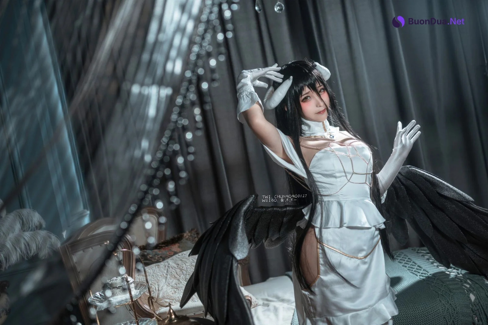 [蠢沫沫] Albedo アルベド 雅儿贝德2 (Overlord オーバーロード) - Photo 10