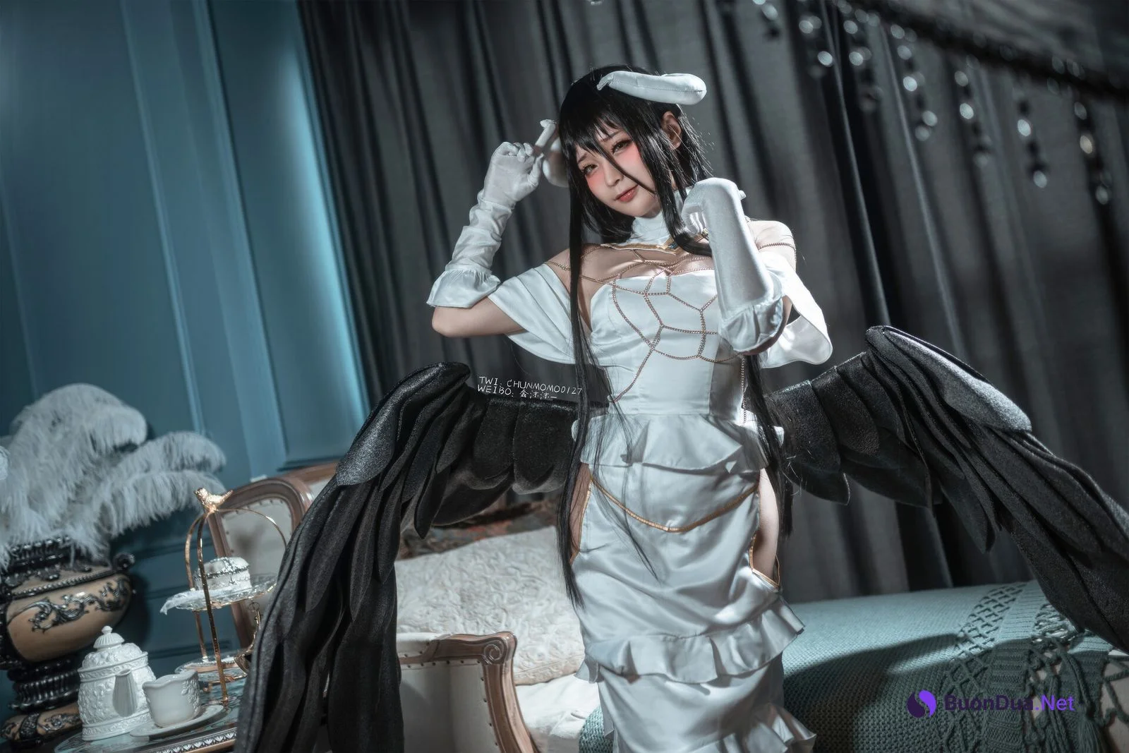 [蠢沫沫] Albedo アルベド 雅儿贝德2 (Overlord オーバーロード) - Photo 2
