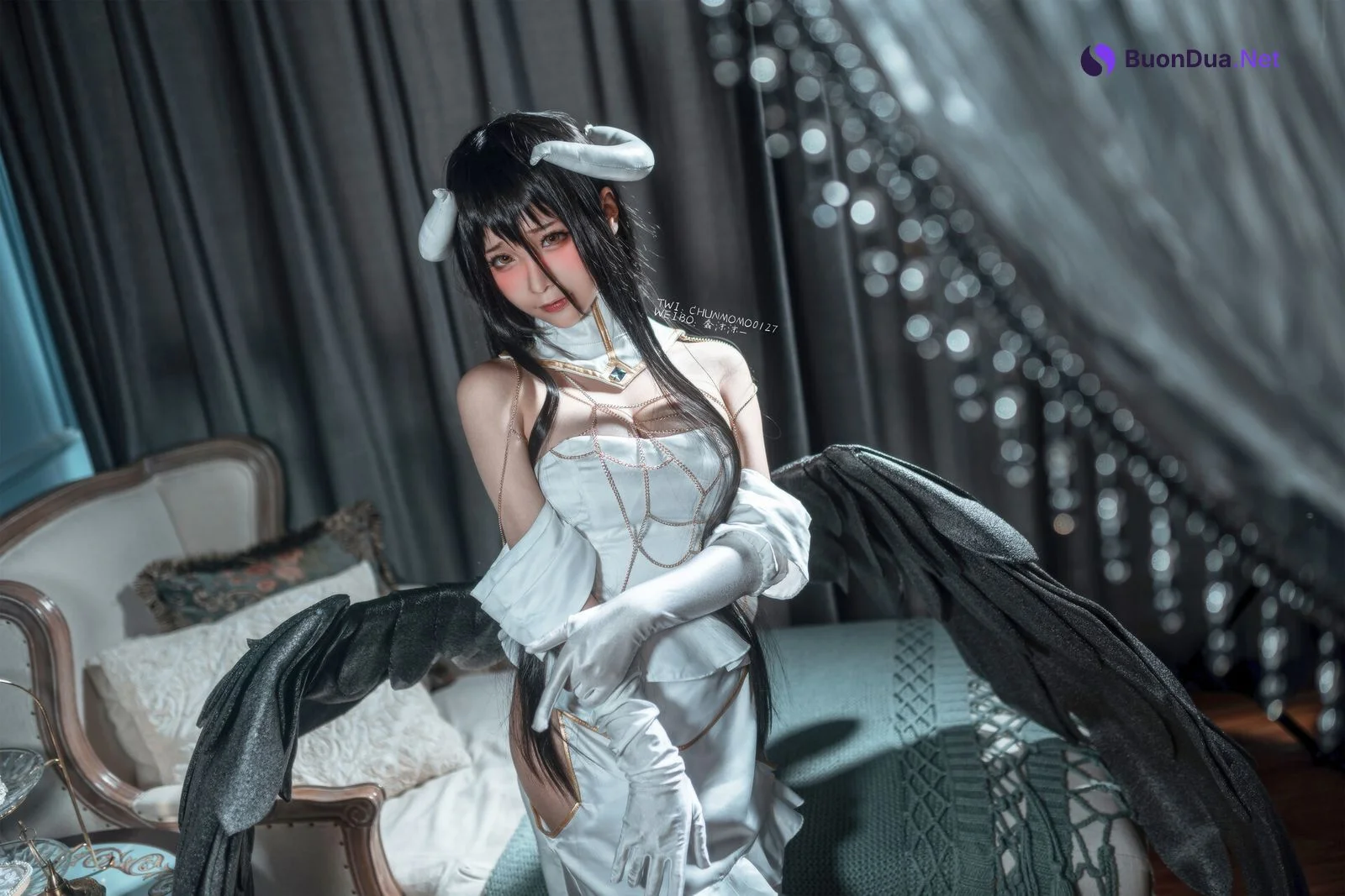 [蠢沫沫] Albedo アルベド 雅儿贝德2 (Overlord オーバーロード) - Photo 4