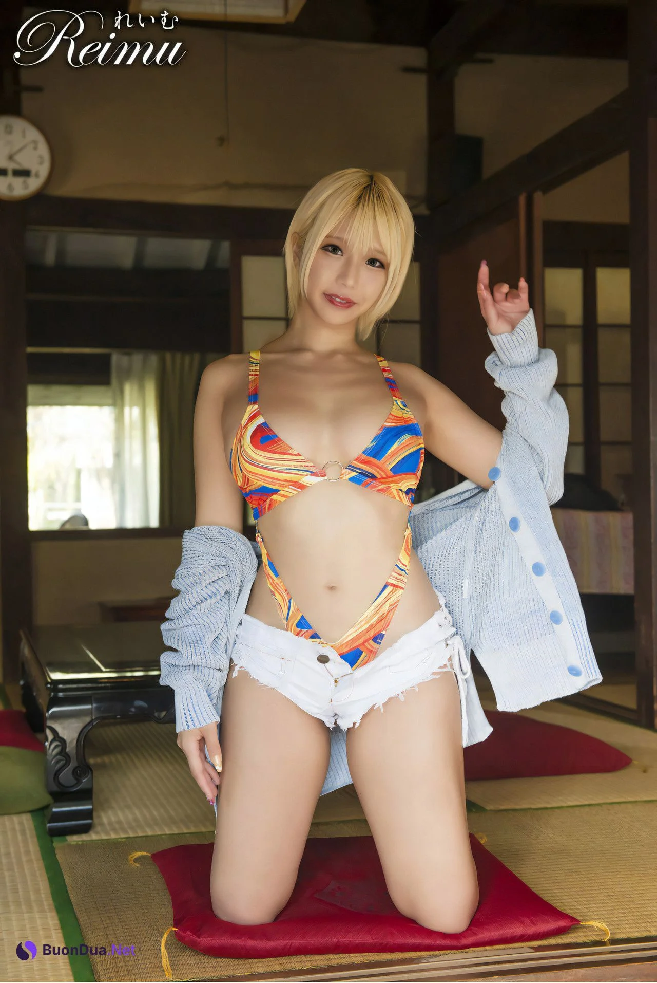 Alice Otsu 乙アリス, Reimu Vol.02 デジタル写真集 Set.01 - รูปภาพ 8