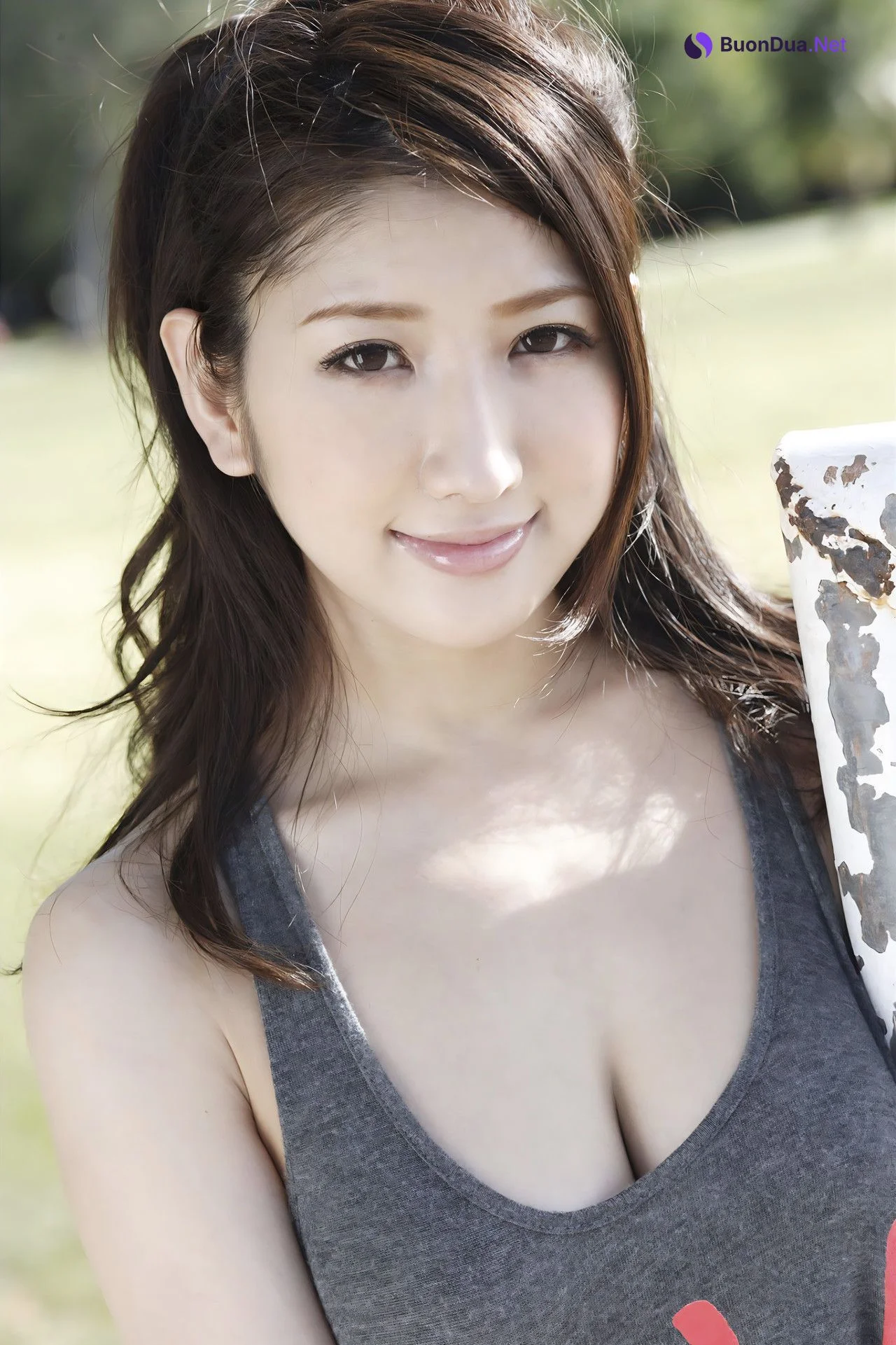 Alisa 亜里沙, Bamboo e-Book 写真集 「やさしいお姉さんの肉感」 Set.02 - 사진 2