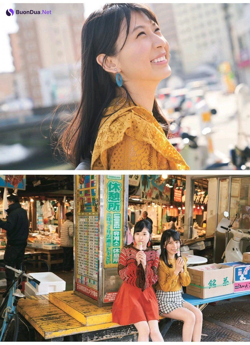 Amane Tsukiashi 月足天音, Moeka Sakai 堺萌香, ENTAME 2019.04 (月刊エンタメ 2019年4月号) - รูปภาพ 2