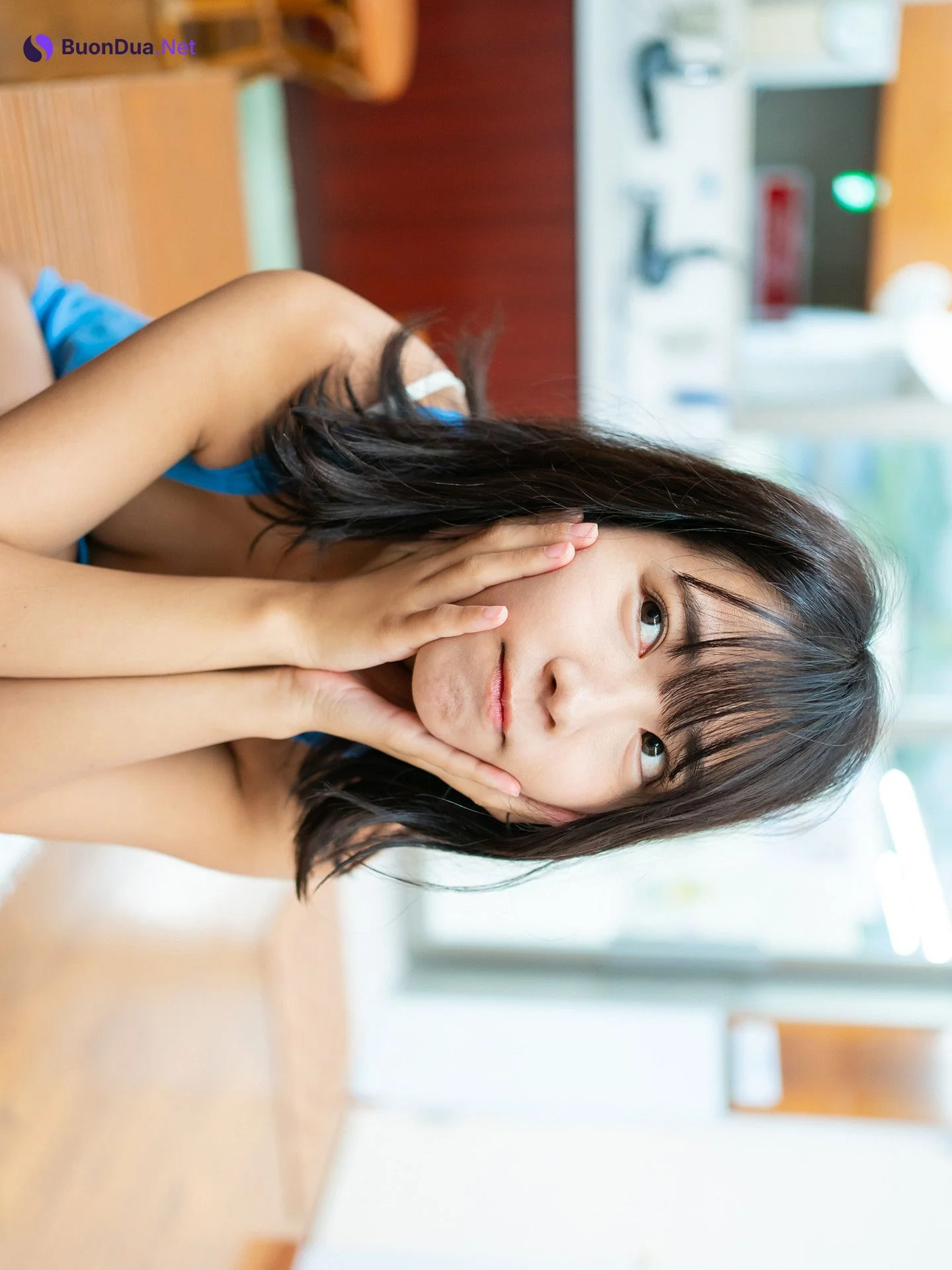 Amau Kisumi 天羽希純, FLASHデジタル写真集 「銭湯で大はしゃぎ！」 Set.01 - รูปภาพ 5