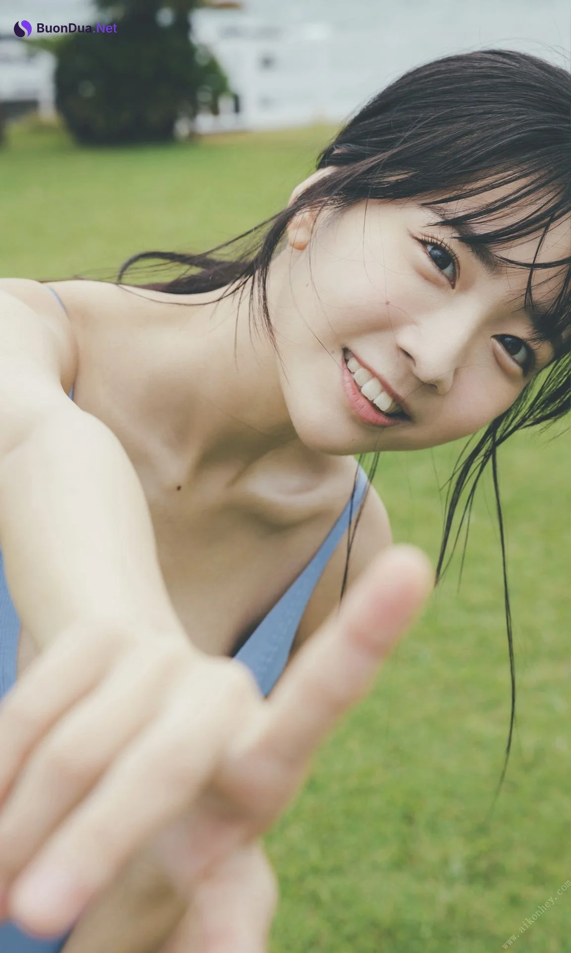 Amau Kisumi 天羽希純, 週プレ Photo Book 「絶好調」 Set.01 - Photo 4
