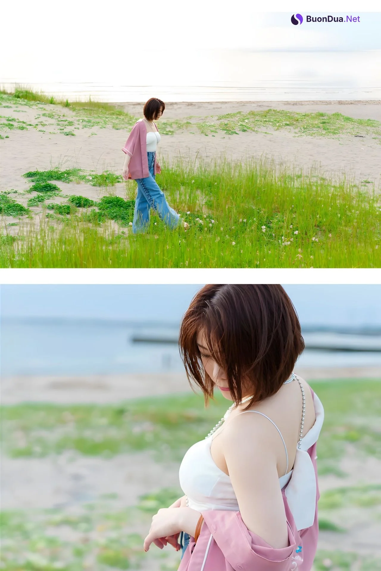 Ami Kitai 希代あみ, オフィシャル写真集 [白い裸] Set.02 - 照片 14
