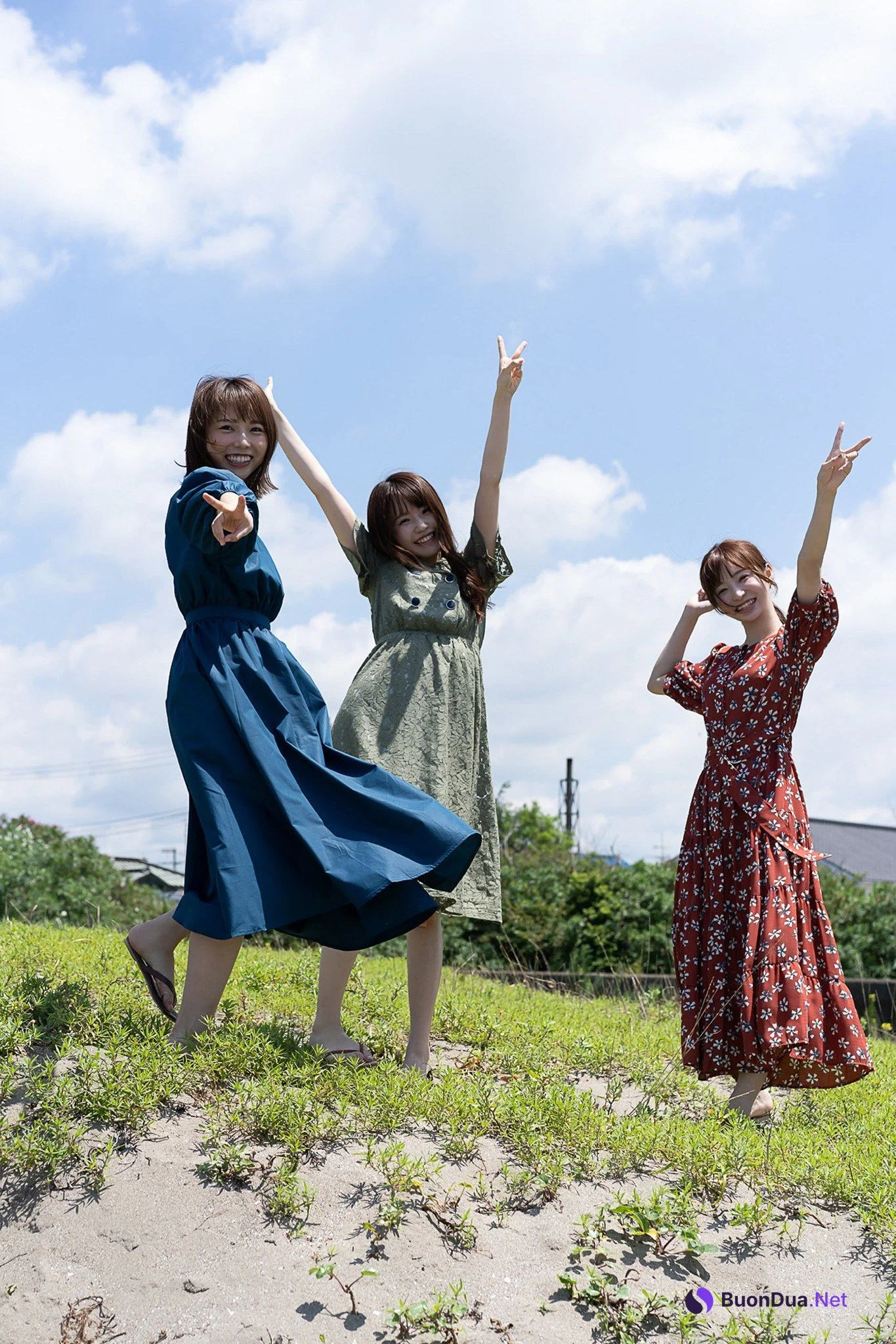 天使もえ 戸田真琴 乙白さやか, 週刊ポストデジタル写真集 ビースターANGELS 全裸三姉妹 Set.01 - 사진 12