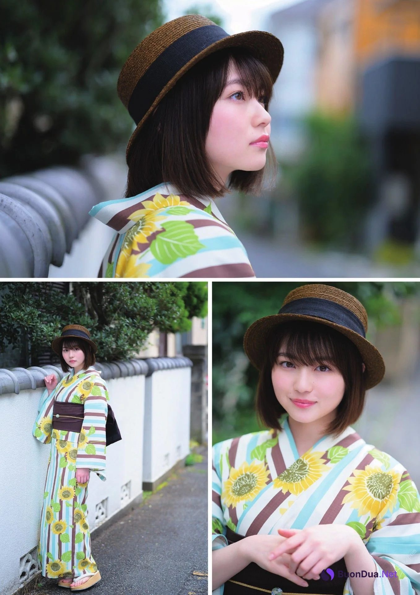 Anna Yamada 山田杏奈, ゆかたと美少女 - Photo 4