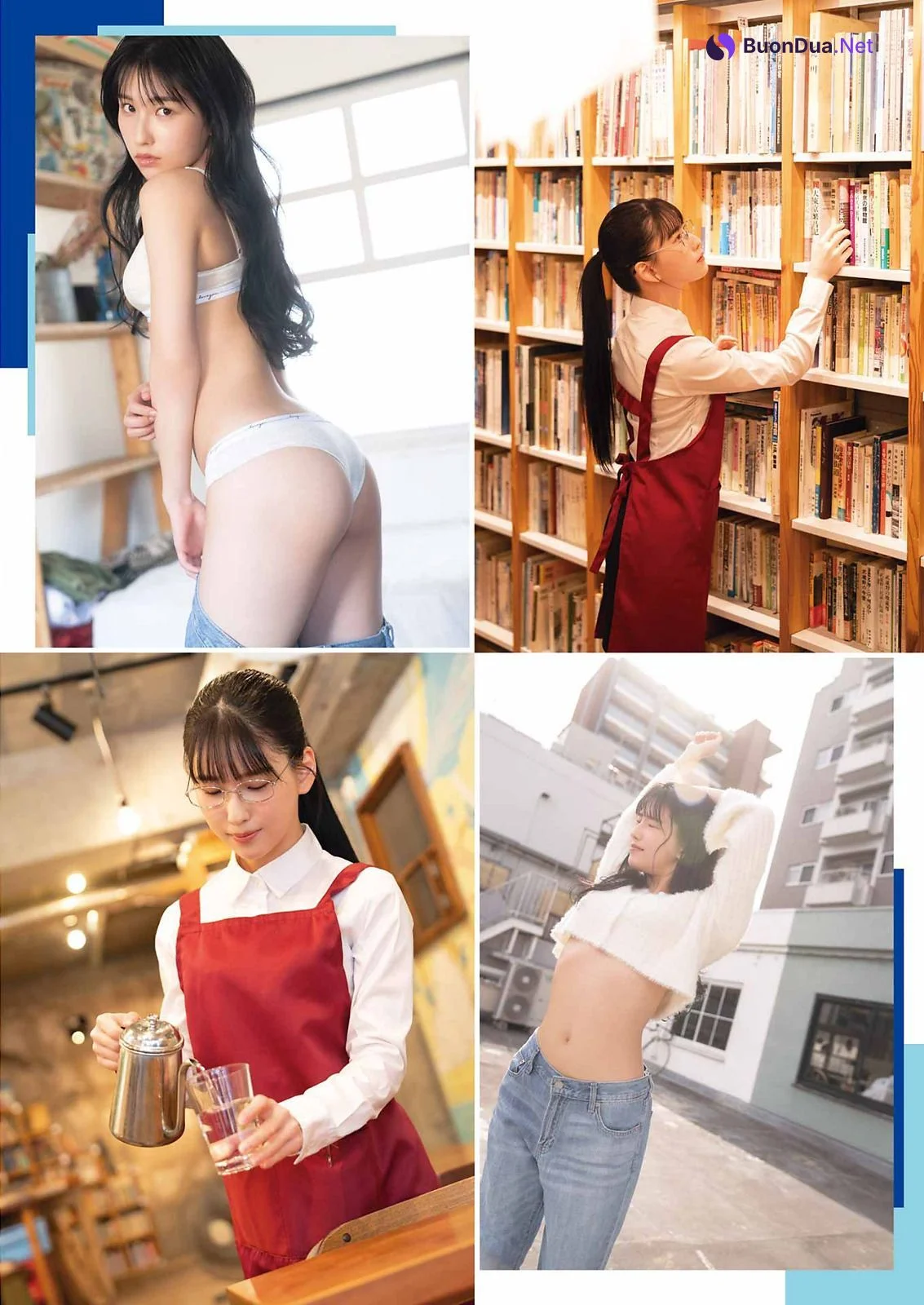 Anri Morishima 森嶋あんり, Young Gangan 2023 No.04 (ヤングガンガン 2023年4号) - Photo 2