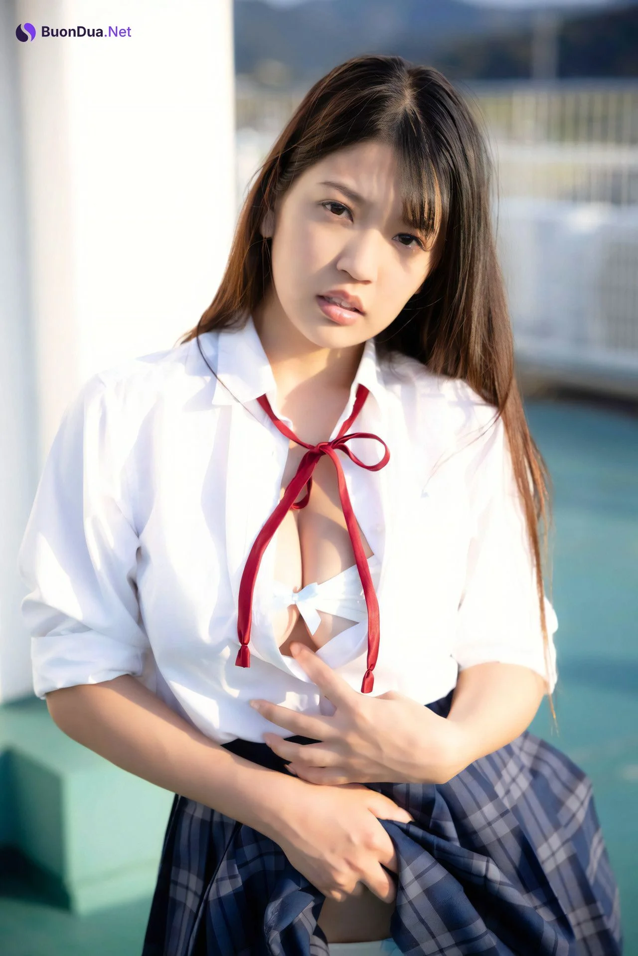 Aoi Fujino 藤乃あおい, デジタル写真集 「制服を脱ぐとき」 Set.01 - Photo 11