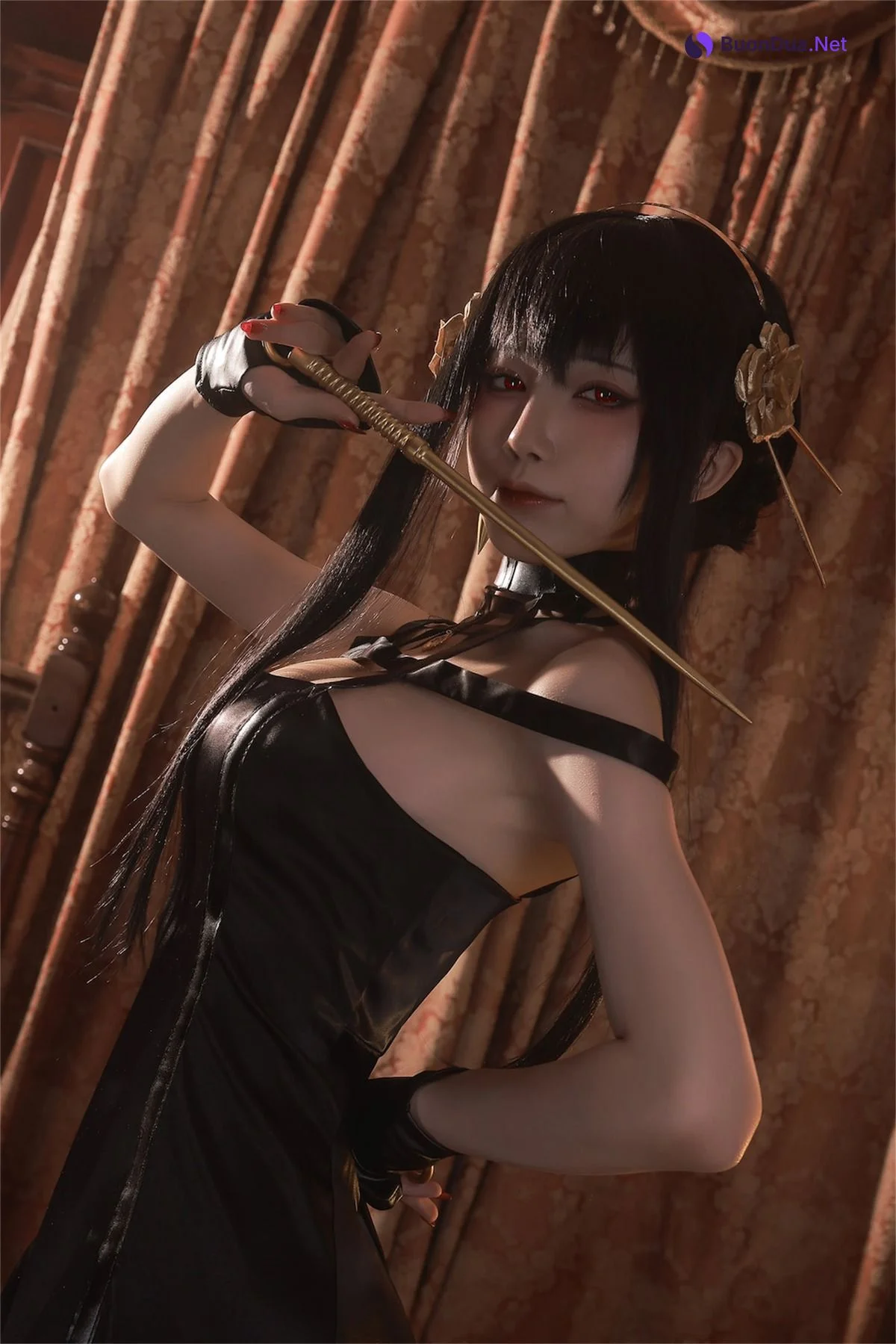 水淼aqua Cosplay 约尔黑礼服 - 사진 10