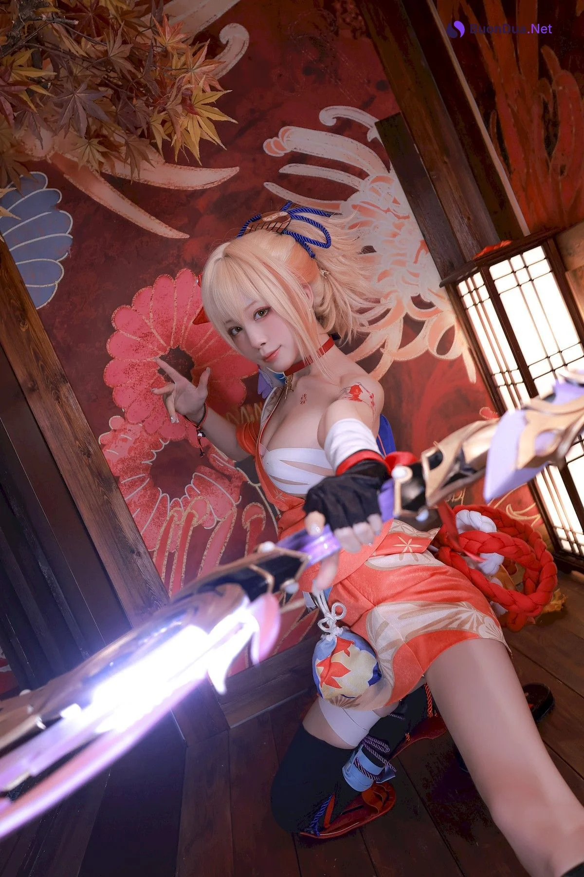 水淼aqua Cosplay 宵宫 Vol.01 - รูปภาพ 10