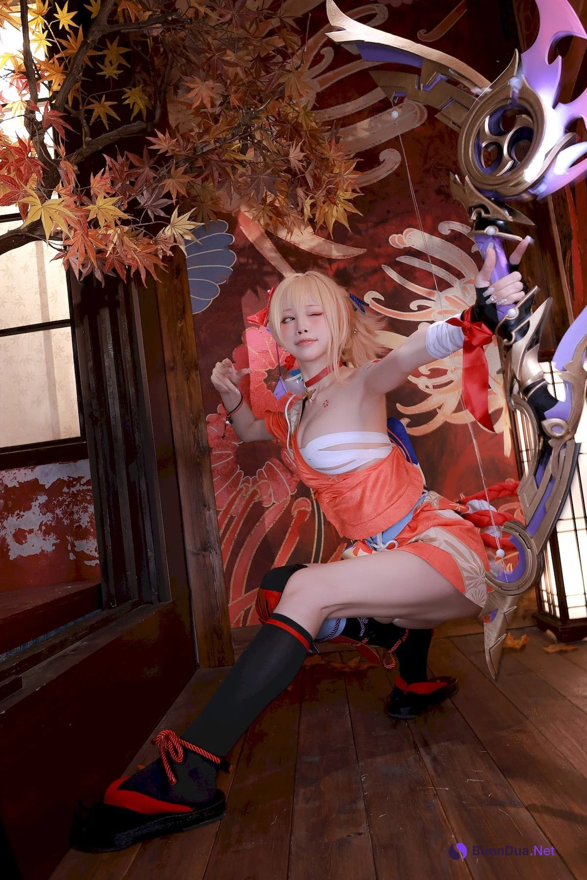 水淼aqua Cosplay 宵宫 Vol.01 - รูปภาพ 11
