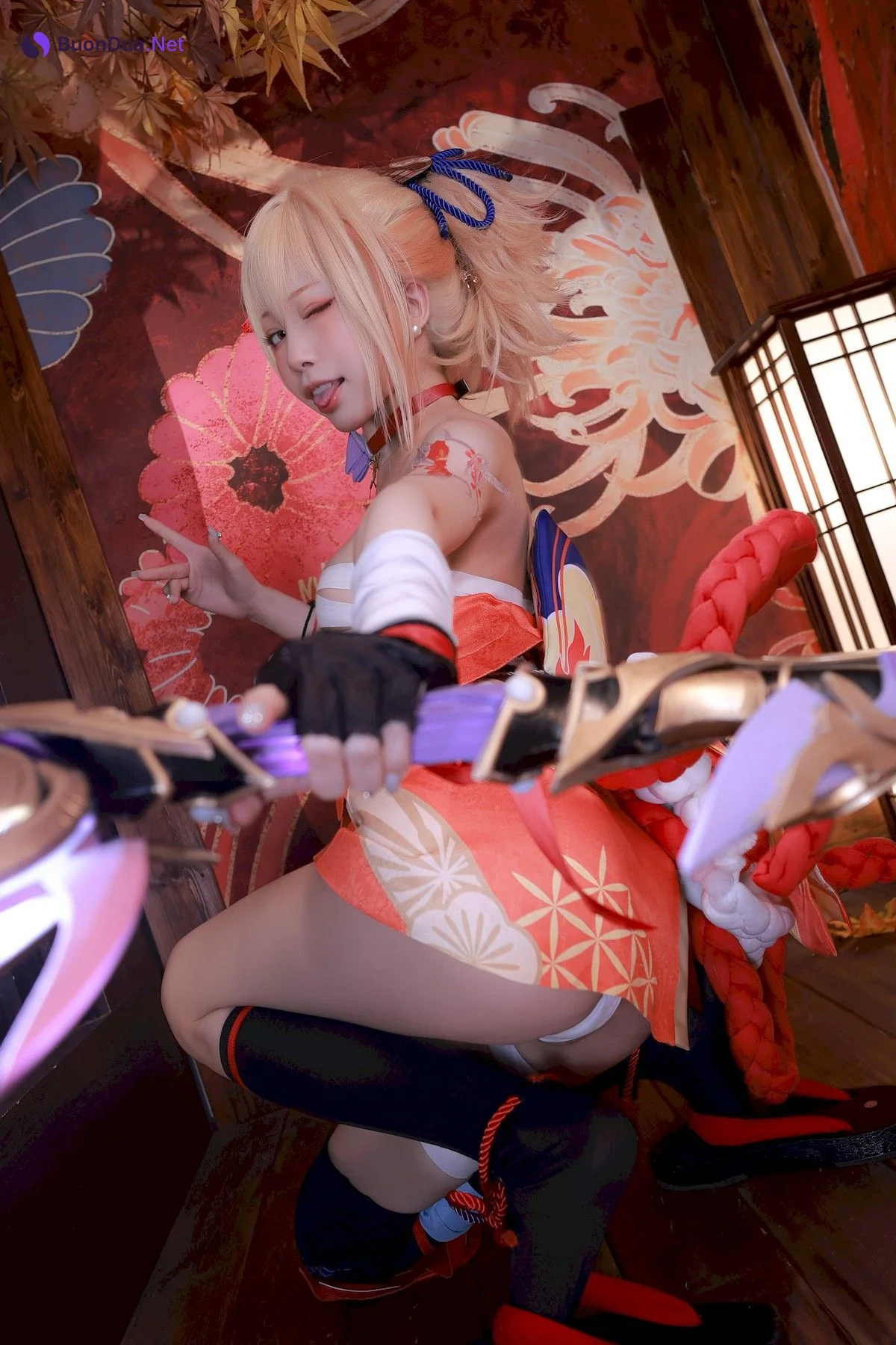 水淼aqua Cosplay 宵宫 Vol.01 - รูปภาพ 12