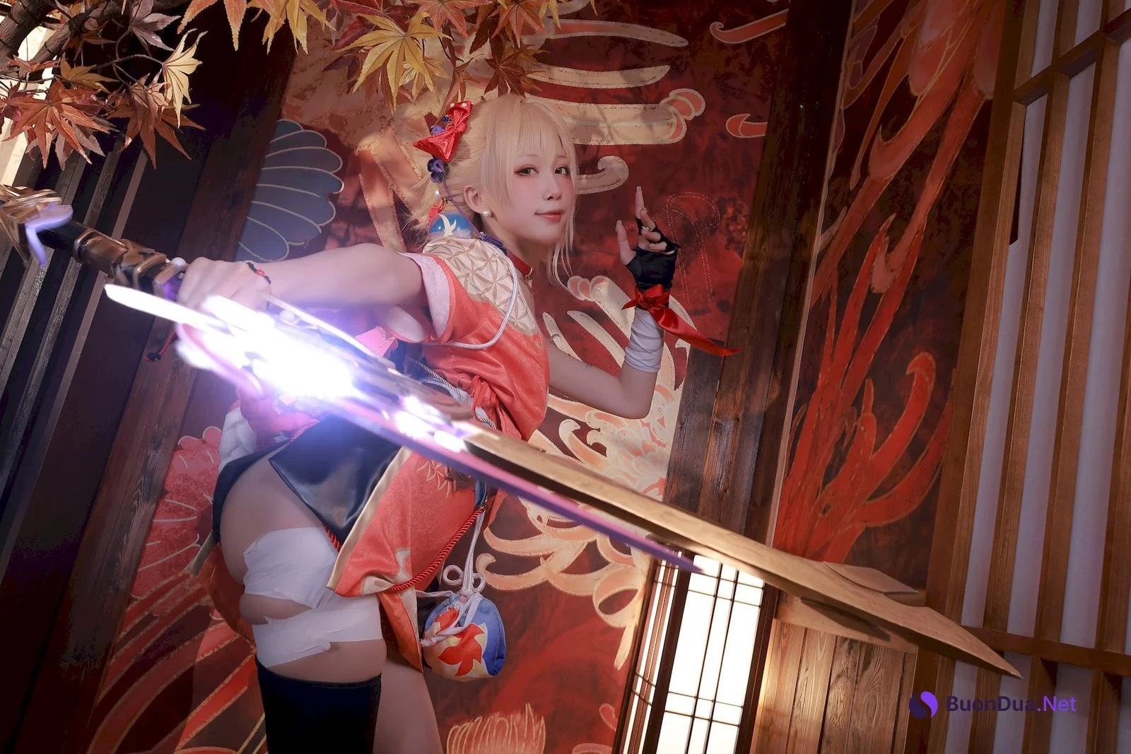水淼aqua Cosplay 宵宫 Vol.01 - รูปภาพ 14