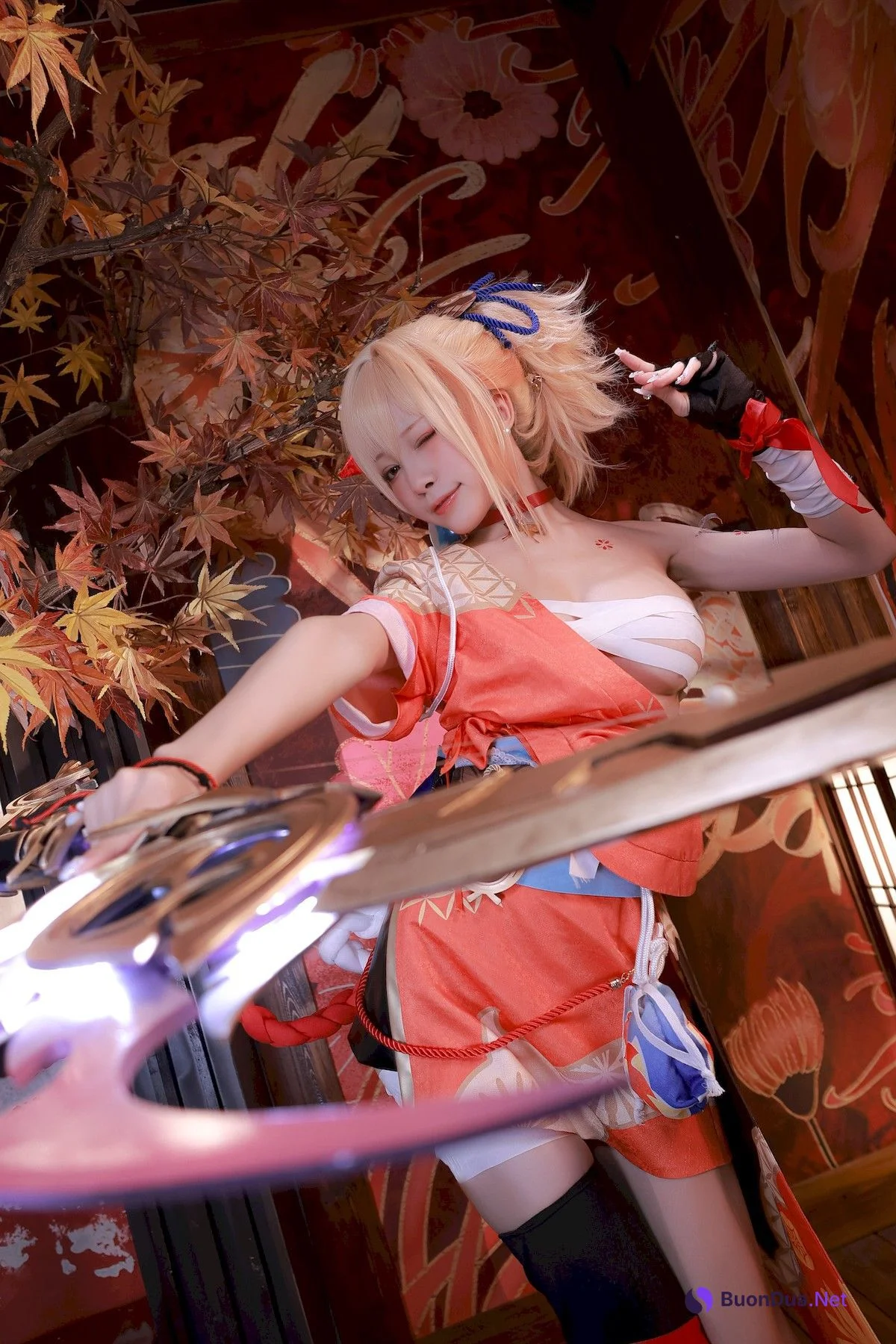 水淼aqua Cosplay 宵宫 Vol.01 - รูปภาพ 15