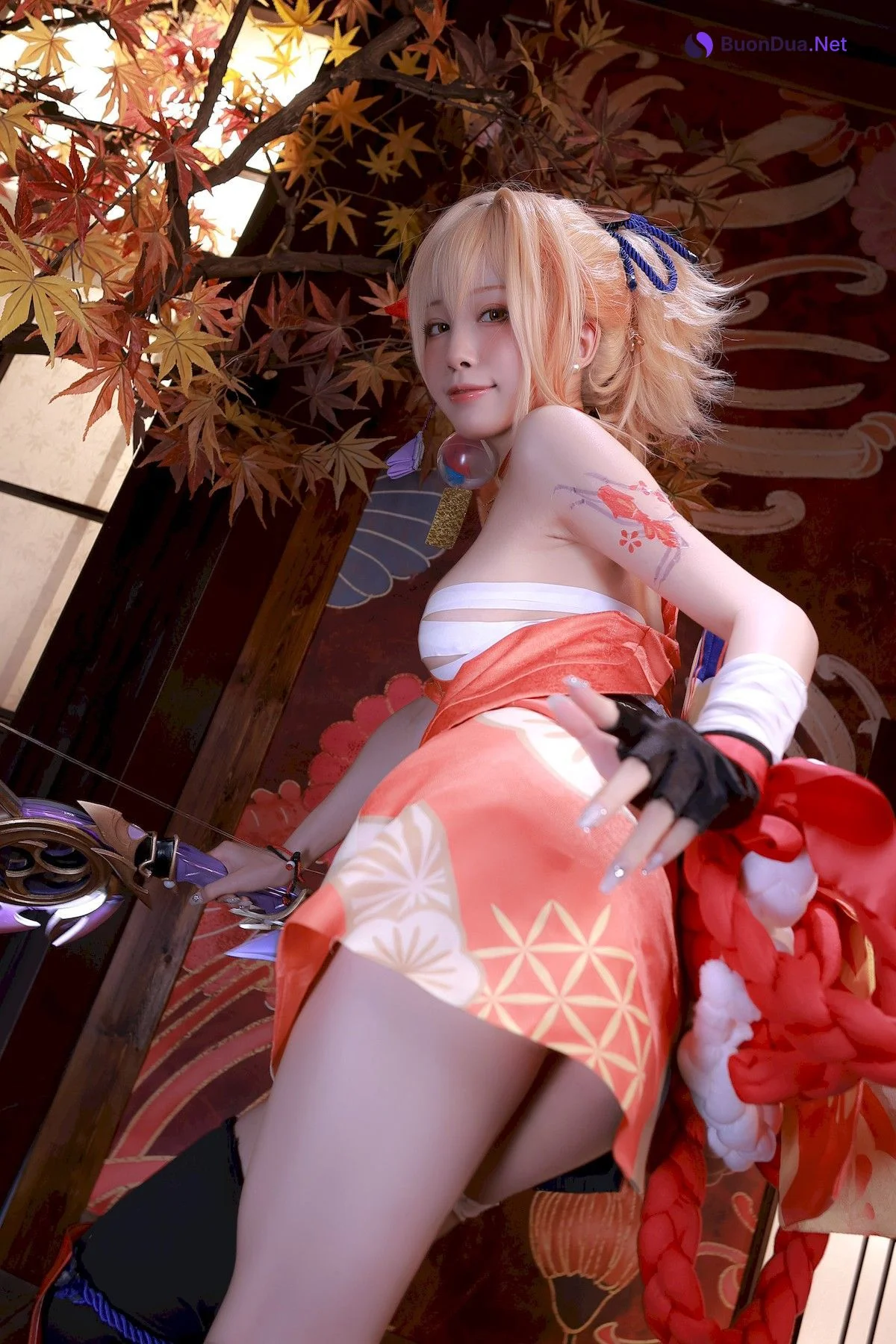 水淼aqua Cosplay 宵宫 Vol.01 - รูปภาพ 19