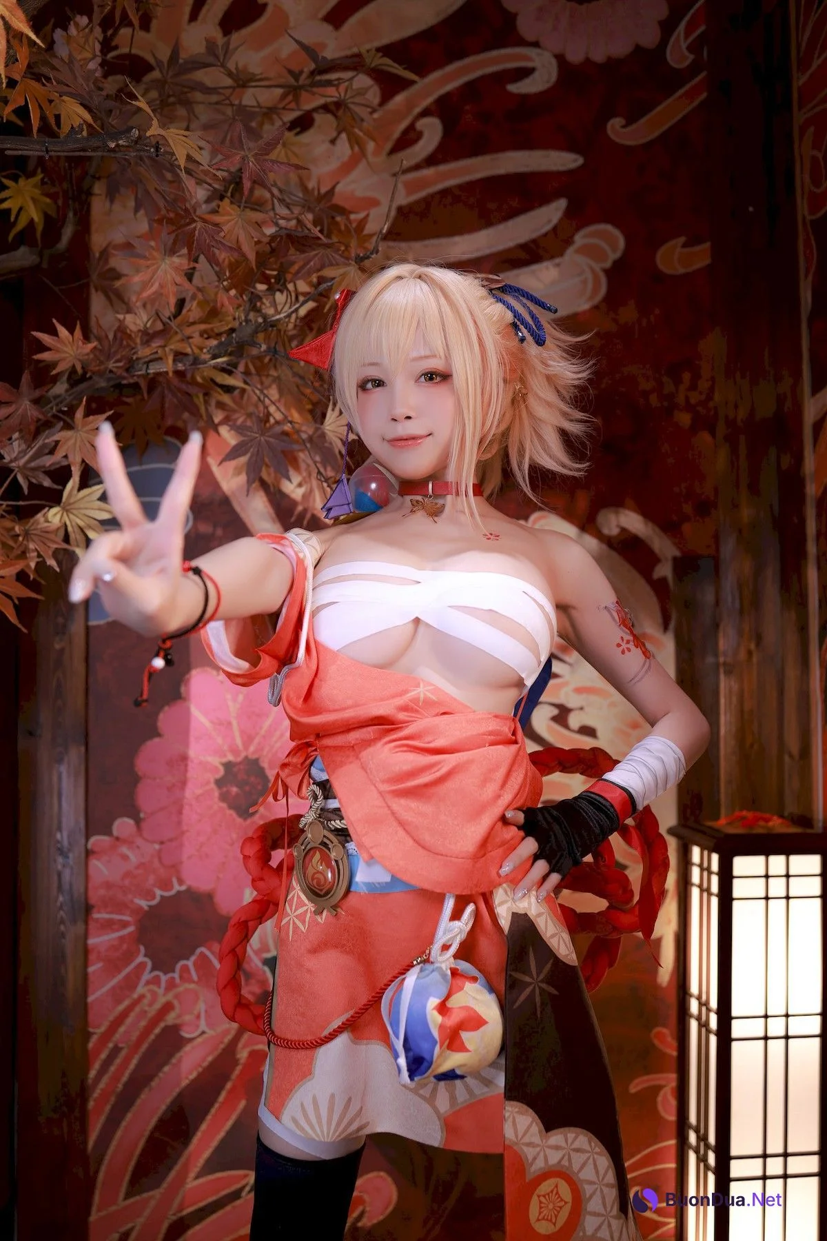 水淼aqua Cosplay 宵宫 Vol.01 - รูปภาพ 2