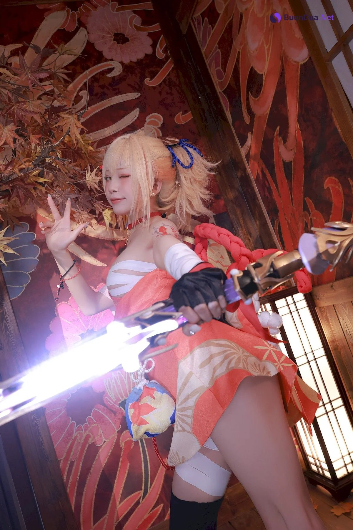 水淼aqua Cosplay 宵宫 Vol.01 - รูปภาพ 7