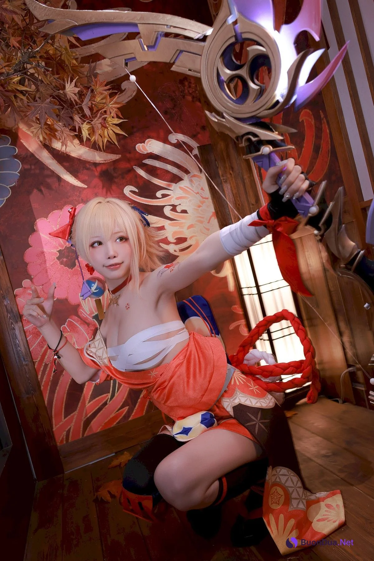 水淼aqua Cosplay 宵宫 Vol.01 - รูปภาพ 8
