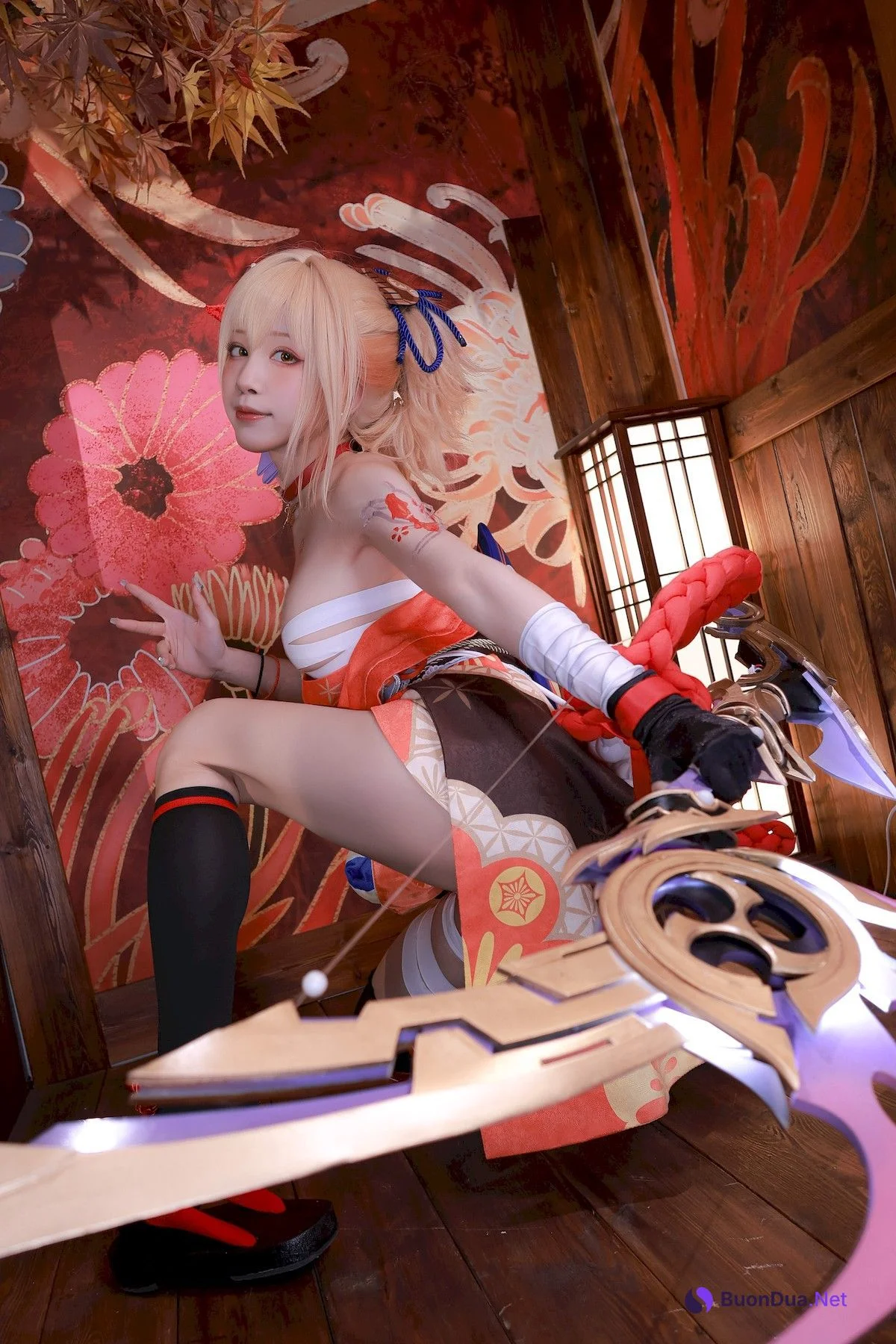 水淼aqua Cosplay 宵宫 Vol.01 - รูปภาพ 9