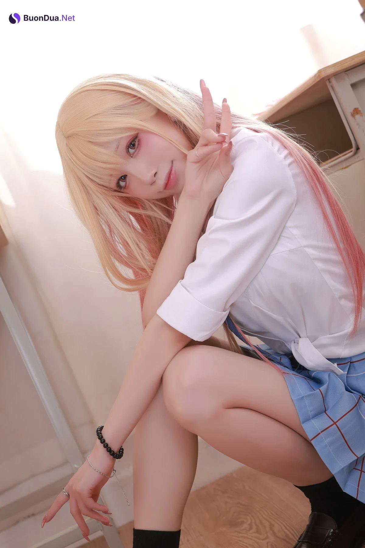 水淼aqua Cosplay Vol.117 Marin Kitagawa 喜多川海夢 - Photo 12
