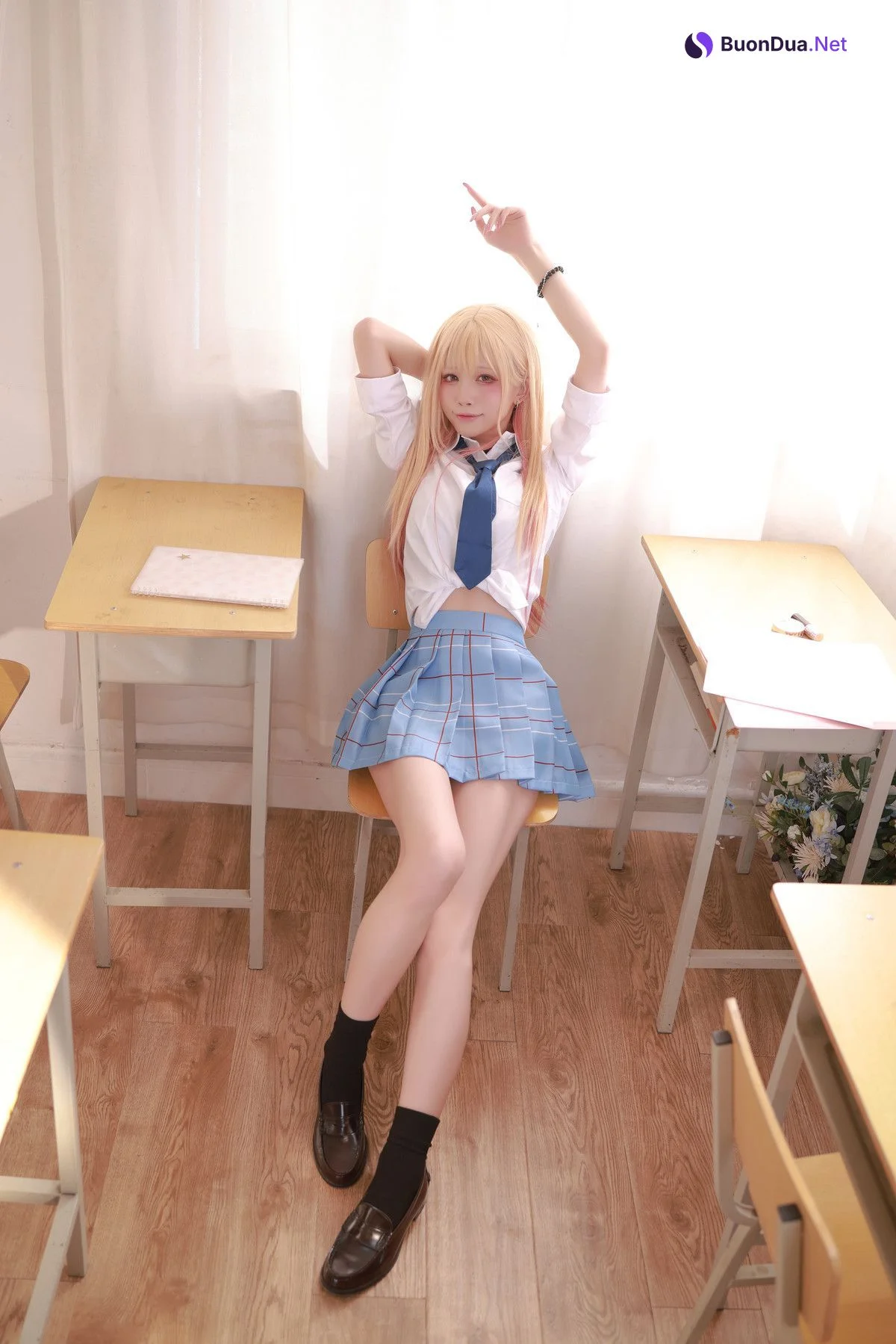 水淼aqua Cosplay Vol.117 Marin Kitagawa 喜多川海夢 - Photo 3