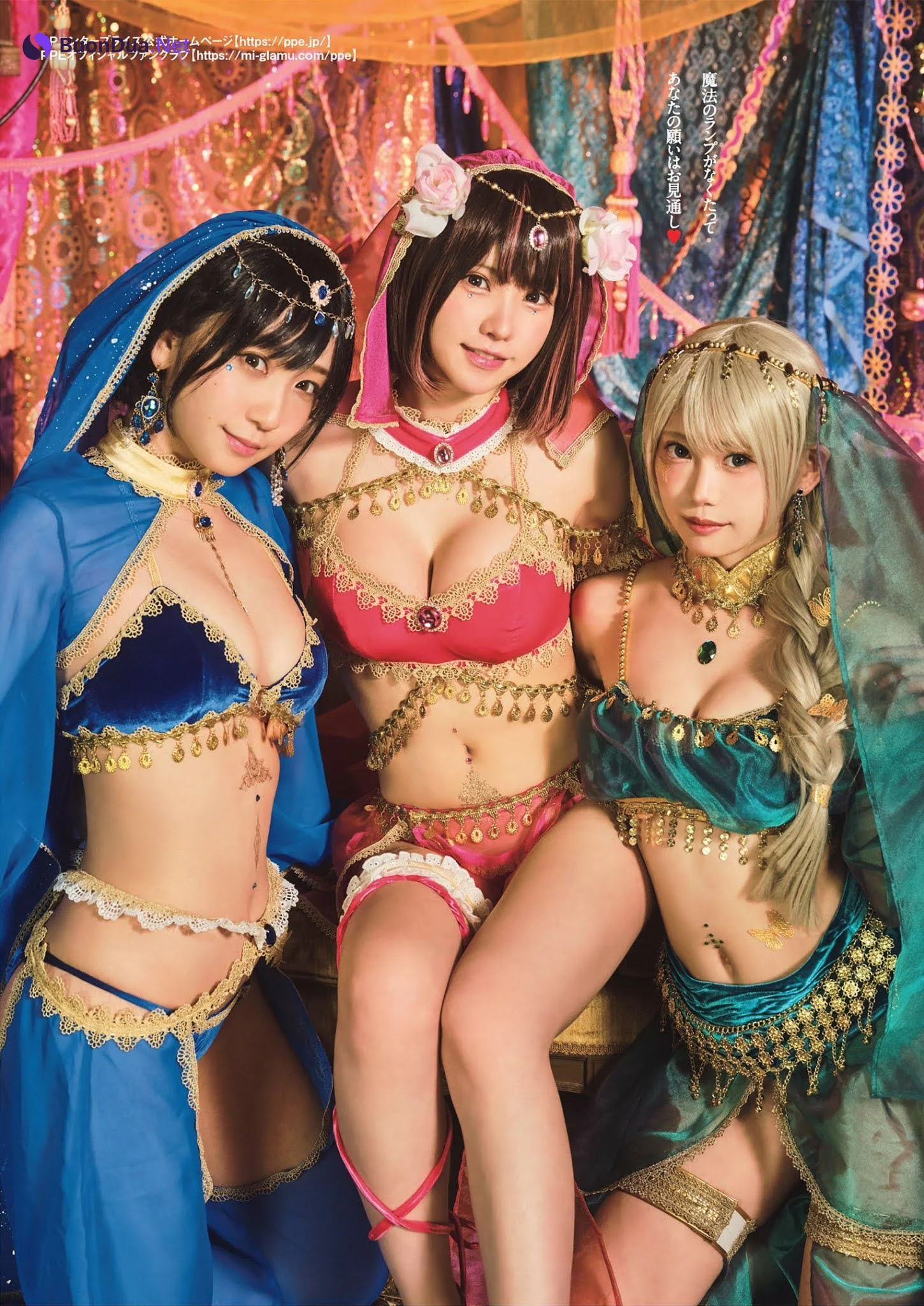 Arabian Night Party, Weekly Playboy 2021 No.33-34 (週刊プレイボーイ 2021年33-34号) - Photo 7