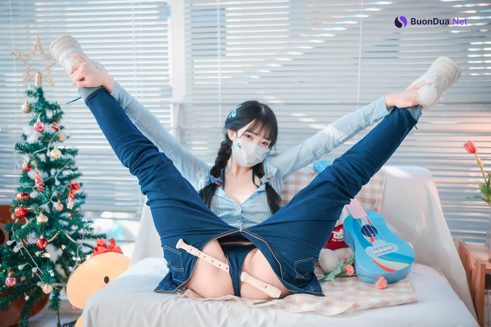 Aram 아람, DJAWA ‘Messed up Denim’ Set.01 - Photo 14