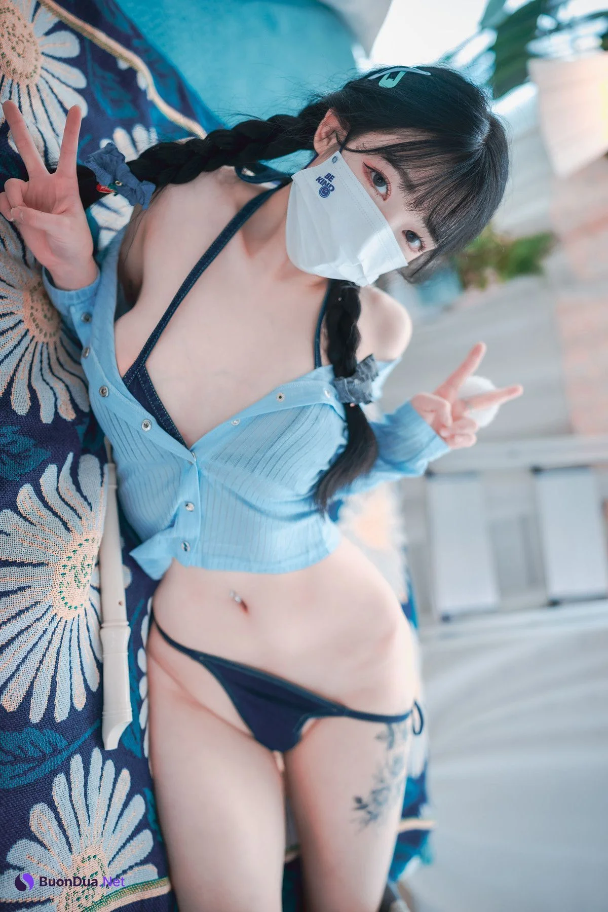 Aram 아람, DJAWA ‘Messed up Denim’ Set.01 - Photo 19